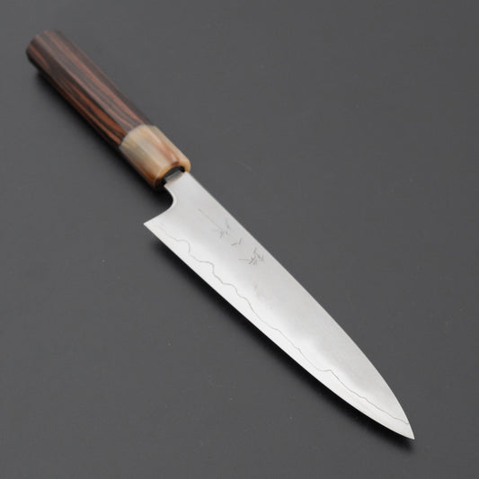 Tetsujin Silver #3 Kasumi Petty 165mm Taihei Makassar Ebony Handle