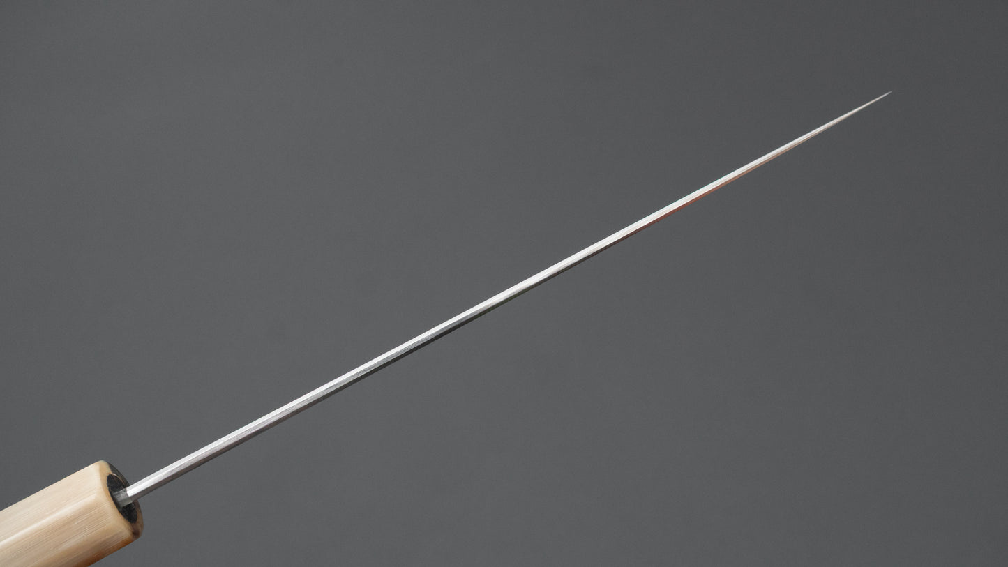 Tetsujin Silver #3 Kasumi Petty 165mm Taihei Makassar Ebony Handle