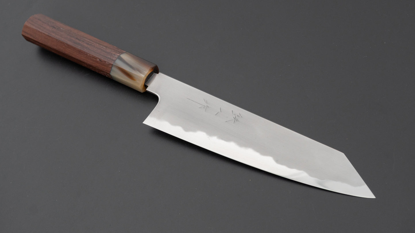 Tetsujin Blue #2 Kasumi Kiritsuke Gyuto 180mm Taihei Rosewood Handle