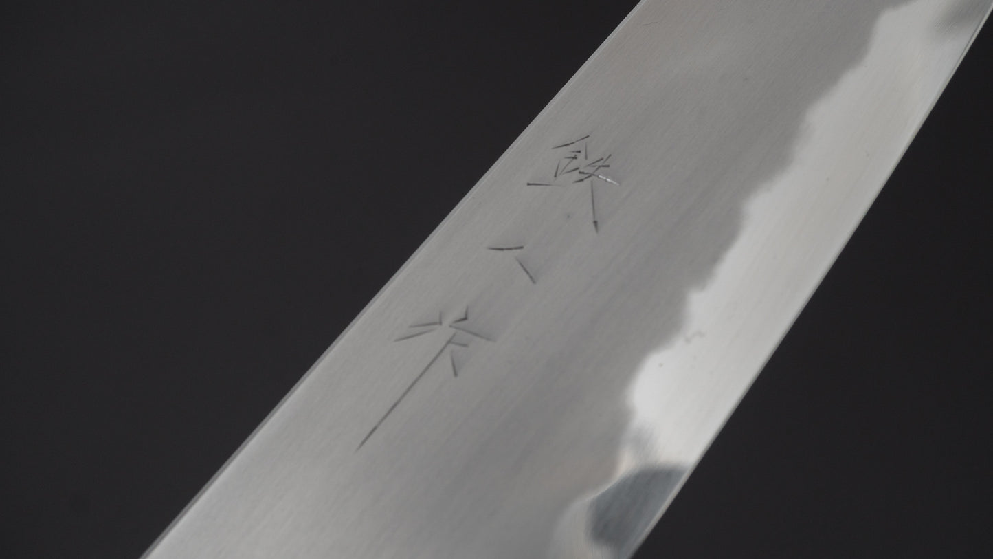 Tetsujin Blue #2 Kasumi Kiritsuke Gyuto 180mm Taihei Rosewood Handle