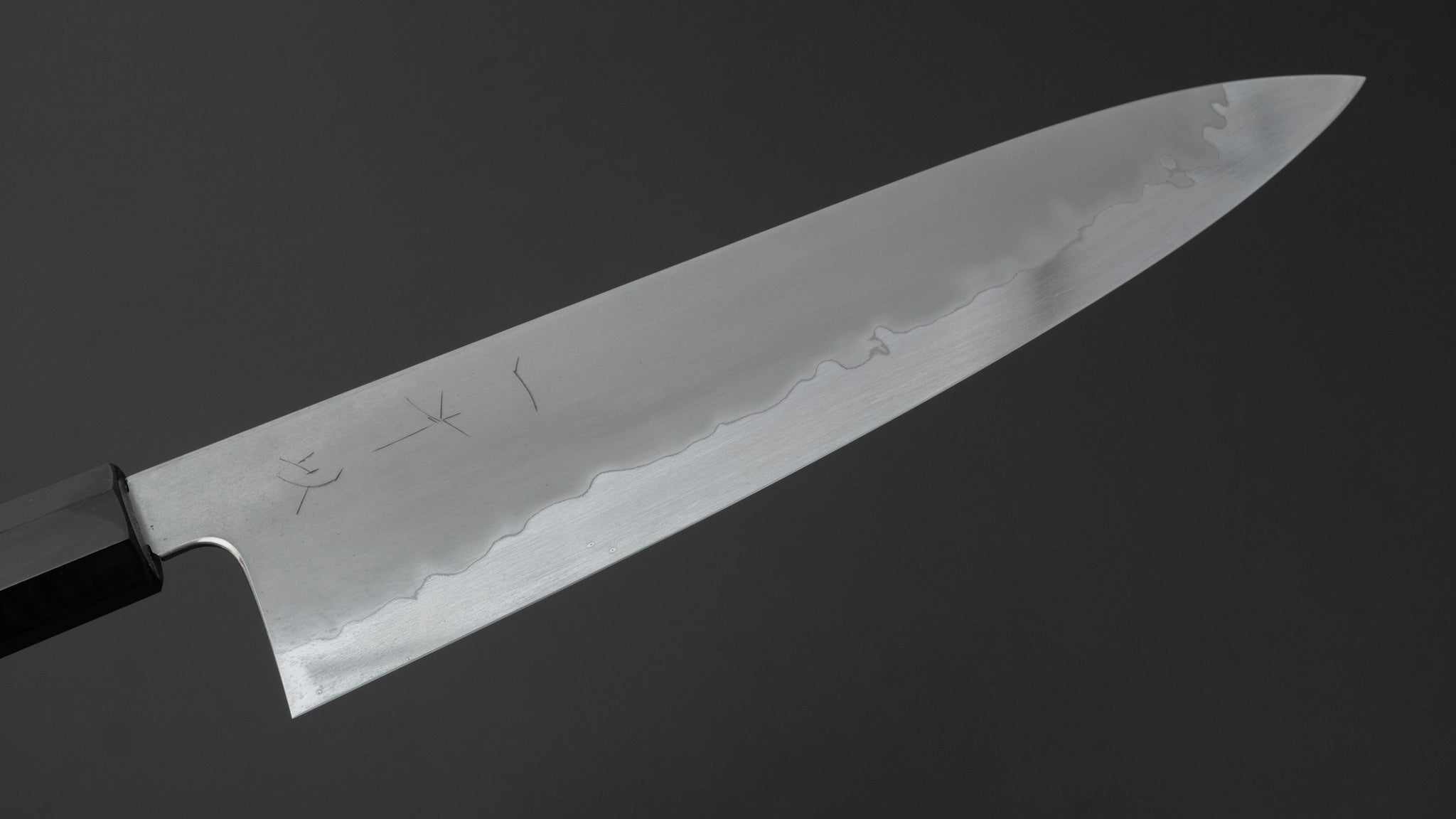 Hitohira Tanaka Izo Blue #1 Stainless Clad Gyuto 240mm Ziricote