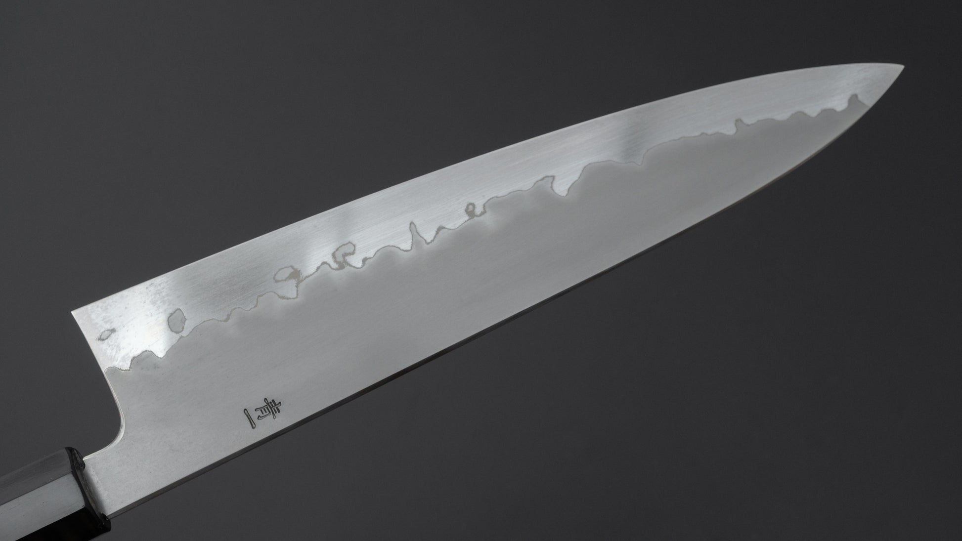 Hitohira Tanaka Izo Blue #1 Stainless Clad Gyuto 240mm Ziricote Handle