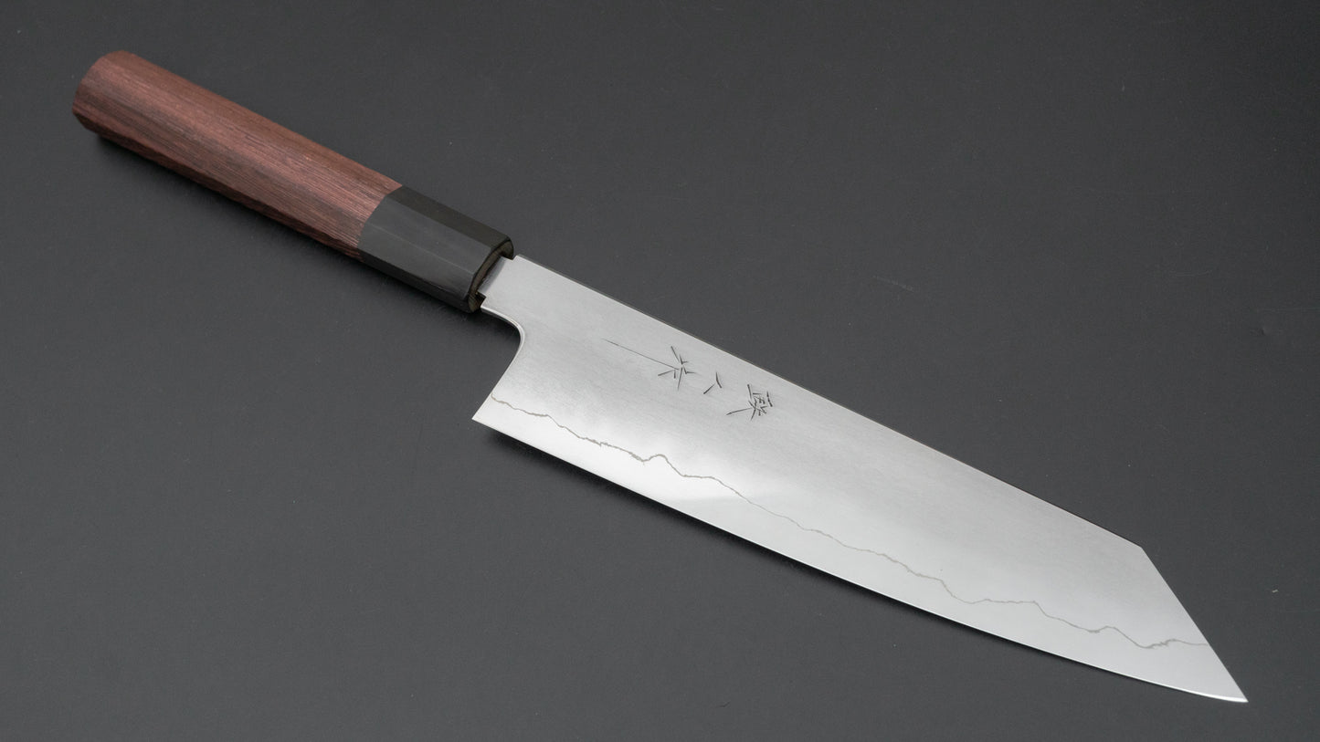 Tetsujin Silver #3 Kasumi Kiritsuke Gyuto 210mm Taihei Tagayasan Handle - HITOHIRA