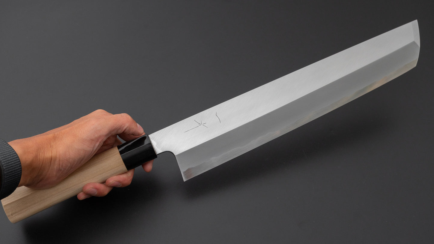 Hitohira Togashi White #2 Hamokiri 330mm Ho Wood Handle (D-Shape)