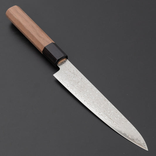 Hitohira HG Damascus Petty 150mm Walnut Handle