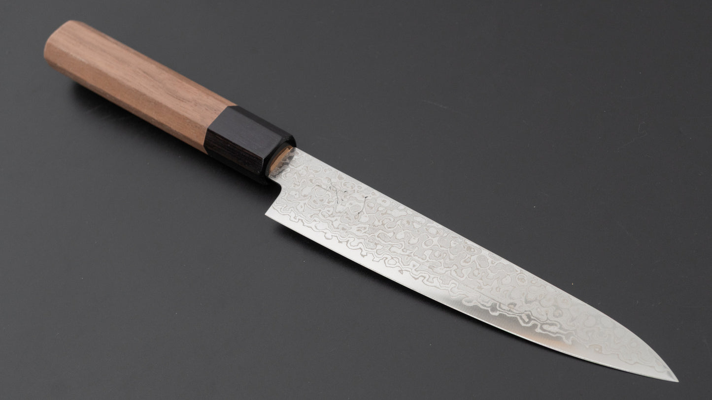 Hitohira HG Damascus Petty 150mm Walnut Handle