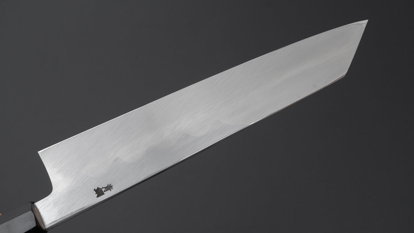 Hitohira Kikuchiyo Mosuke Blue #2 Kiritsuke 240mm Ho Wood Handle (Saya)