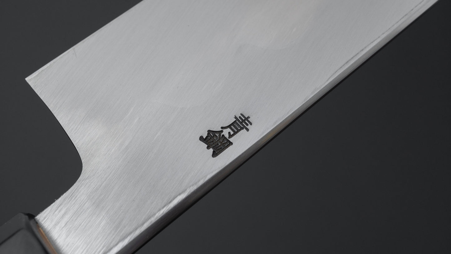 Hitohira Kikuchiyo Mosuke Blue #2 Kiritsuke 240mm Ho Wood Handle (Saya)