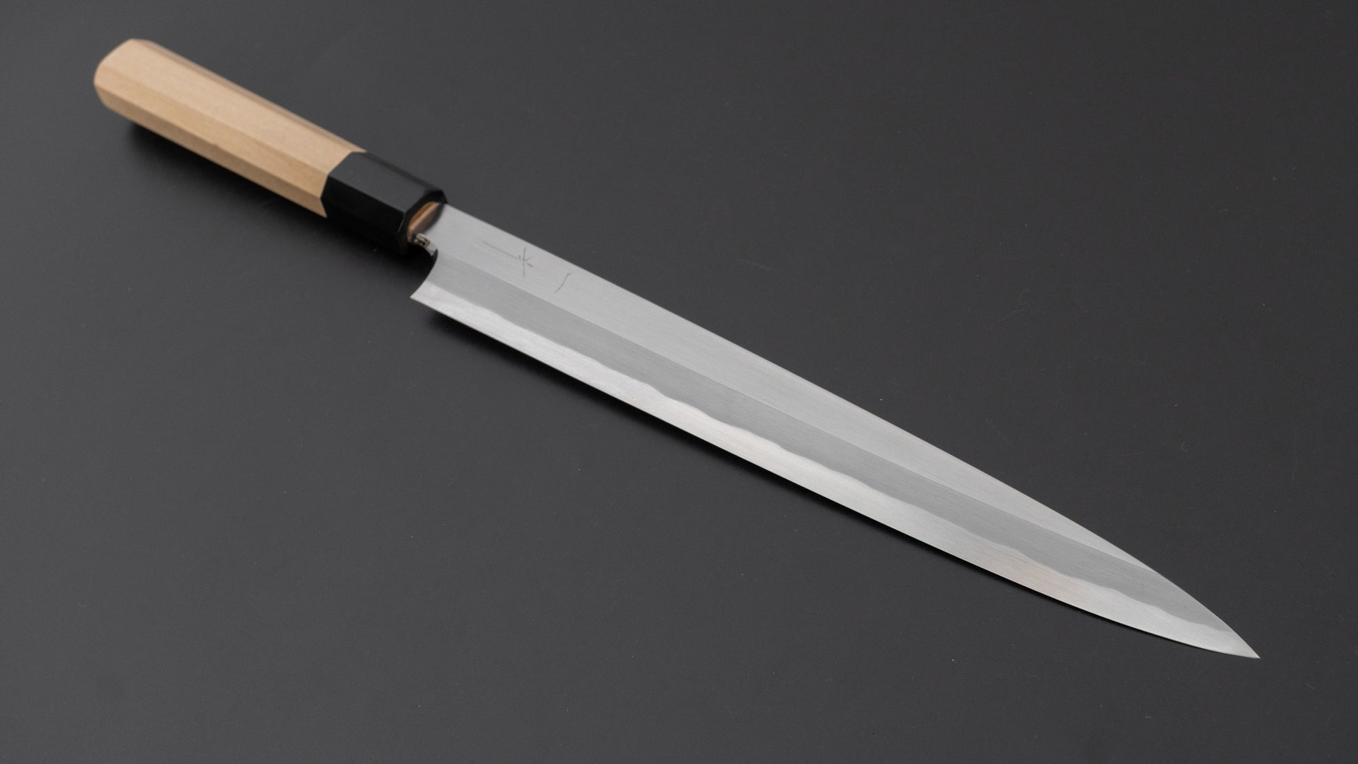 Hitohira Togashi White #1 Tachi Yanagiba 270mm Ho Wood Handle (Saya)