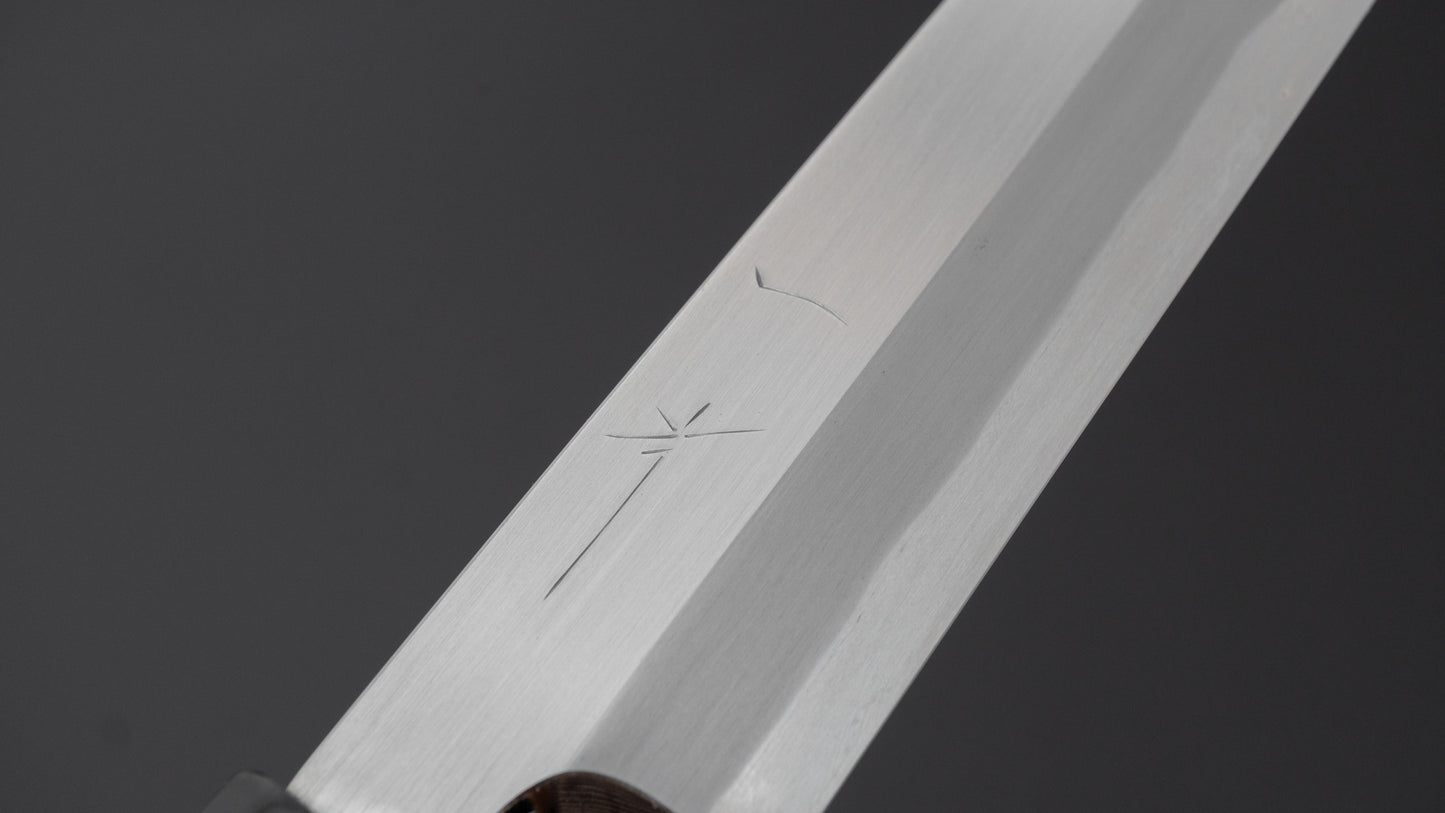 Hitohira Togashi White #1 Tachi Yanagiba 270mm Ho Wood Handle (Saya)