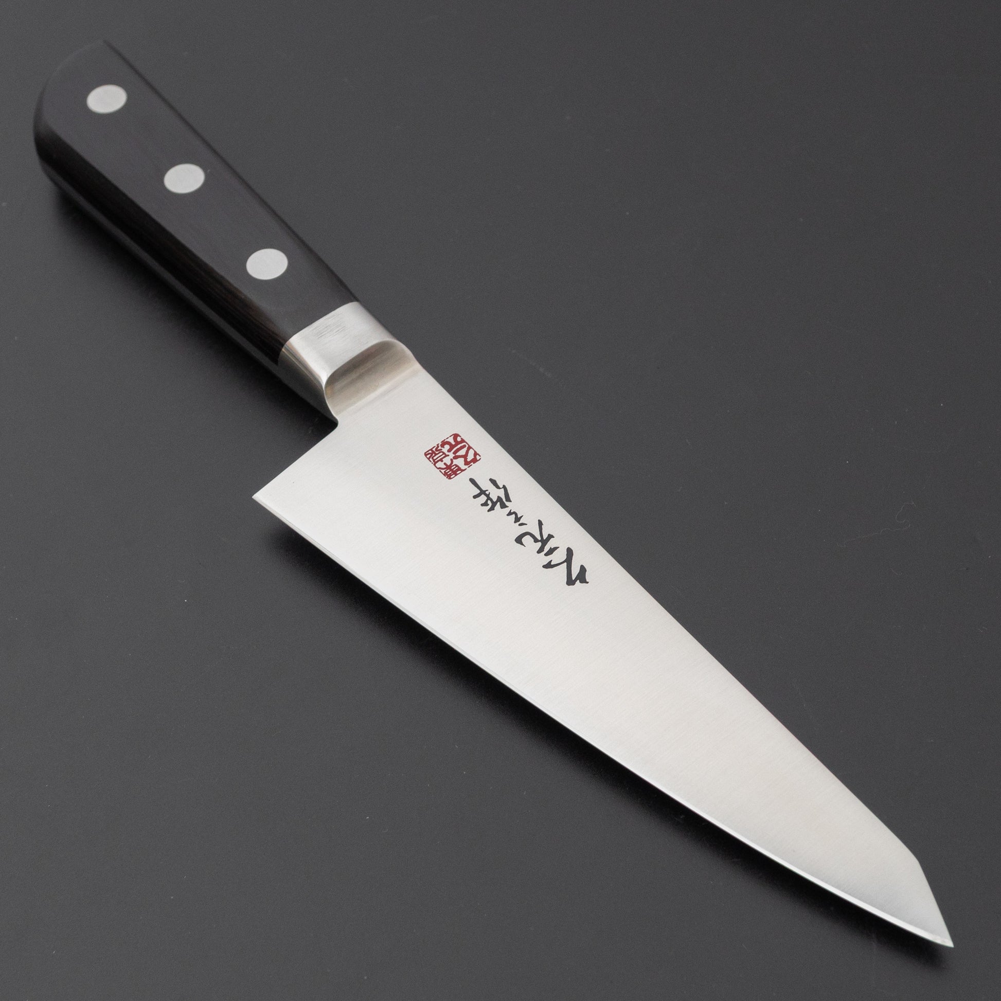 Morihei Hisamoto INOX Honesuki Kaku 150mm Pakka Handle