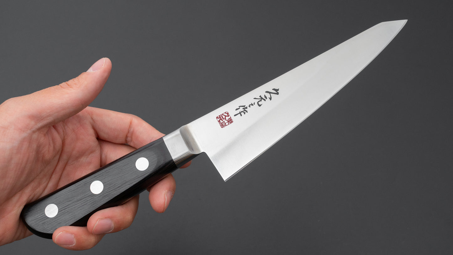 Morihei Hisamoto INOX Honesuki Kaku 150mm Pakka Handle