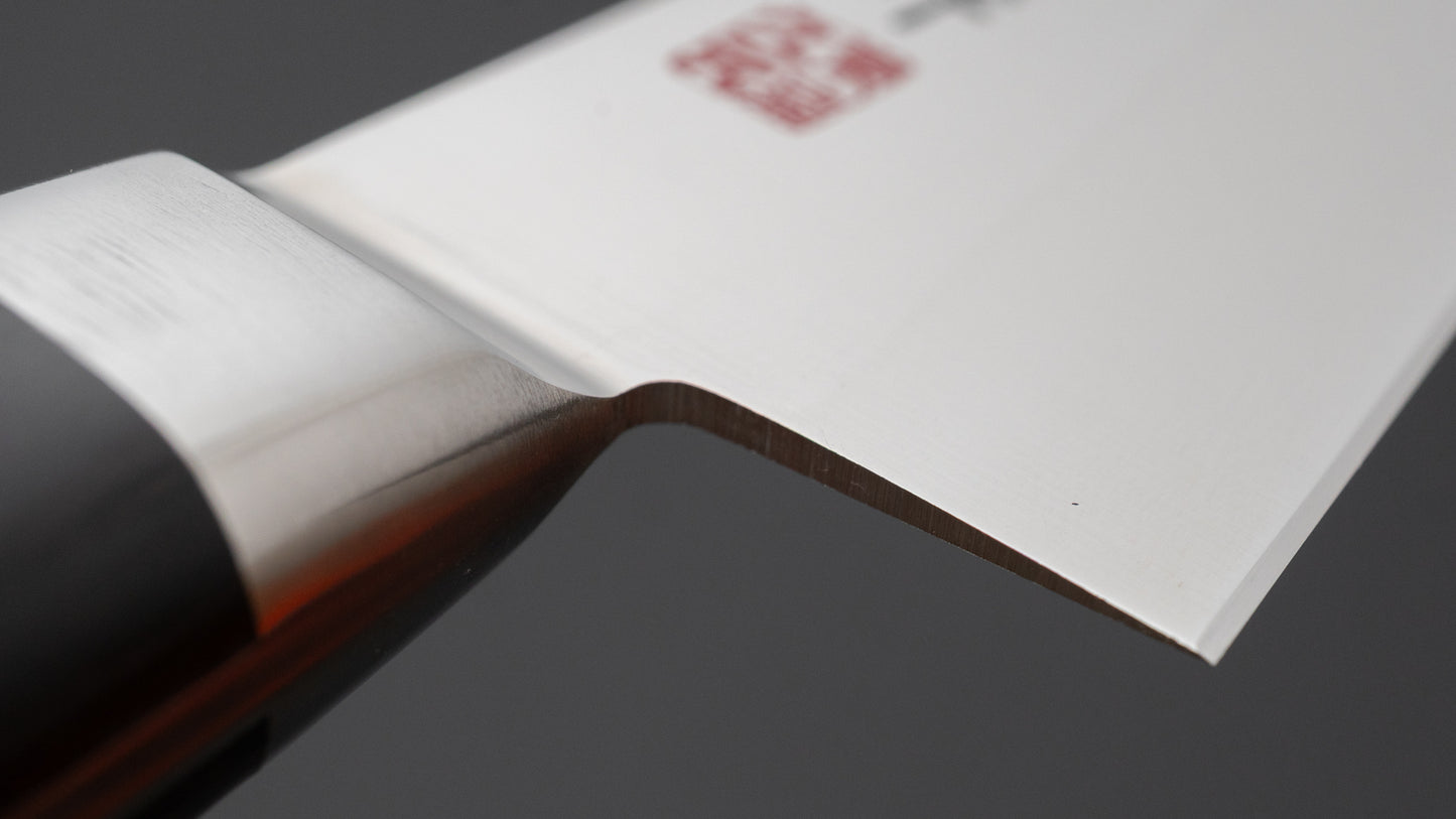 Morihei Hisamoto INOX Honesuki Kaku 150mm Pakka Handle