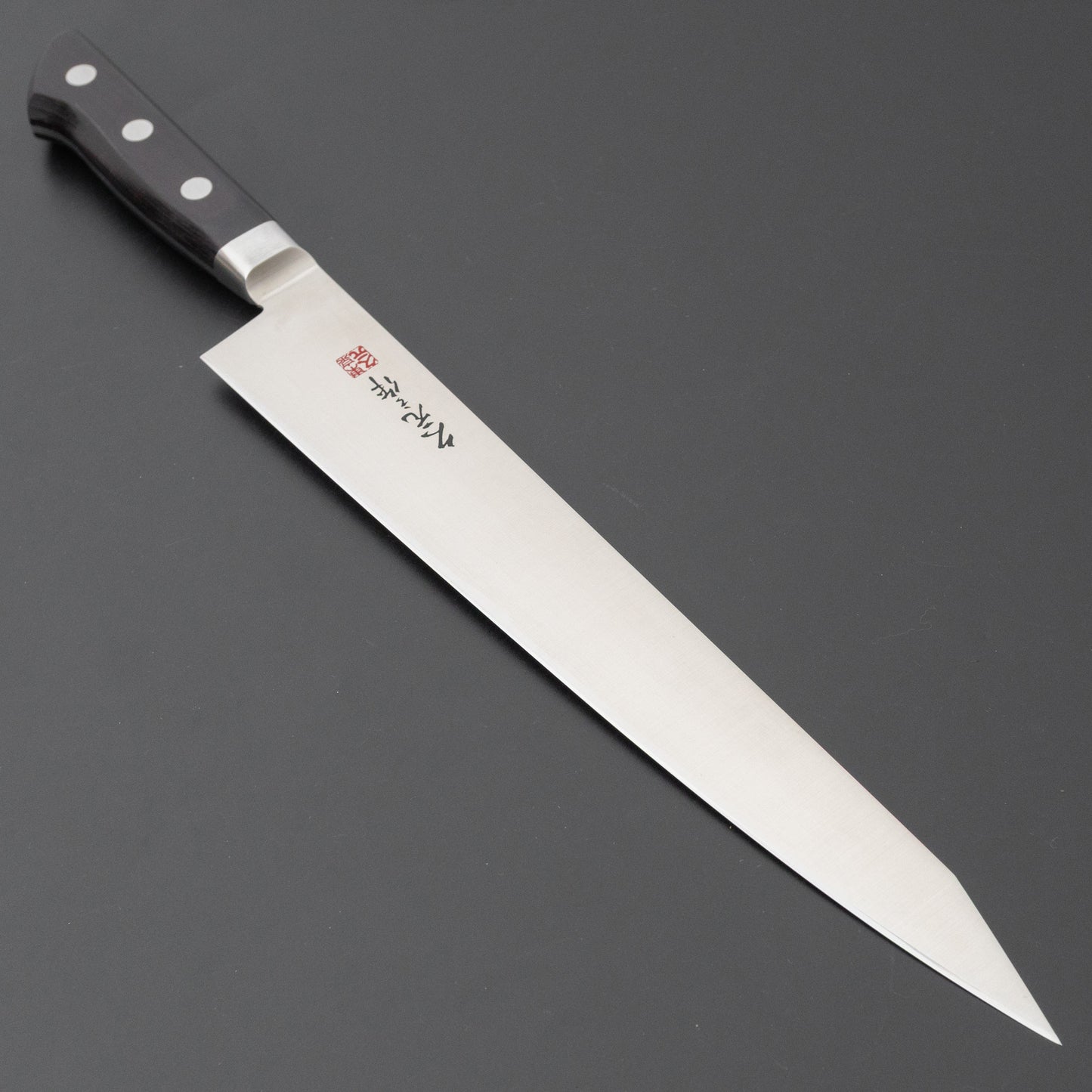 Morihei Hisamoto INOX Sujihiki 270mm Pakka Handle