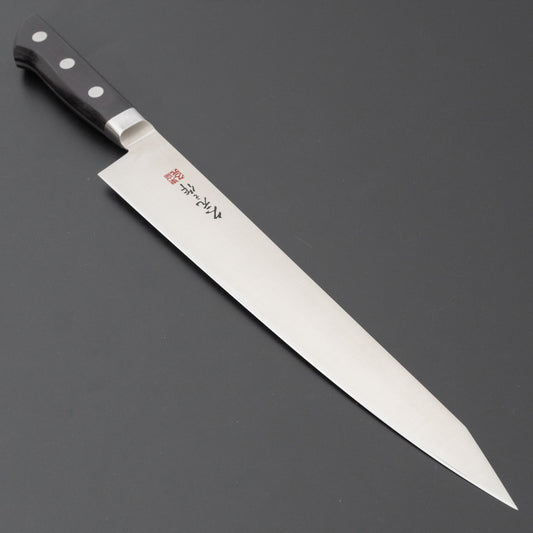 Morihei Hisamoto INOX Sujihiki 270mm Pakka Handle