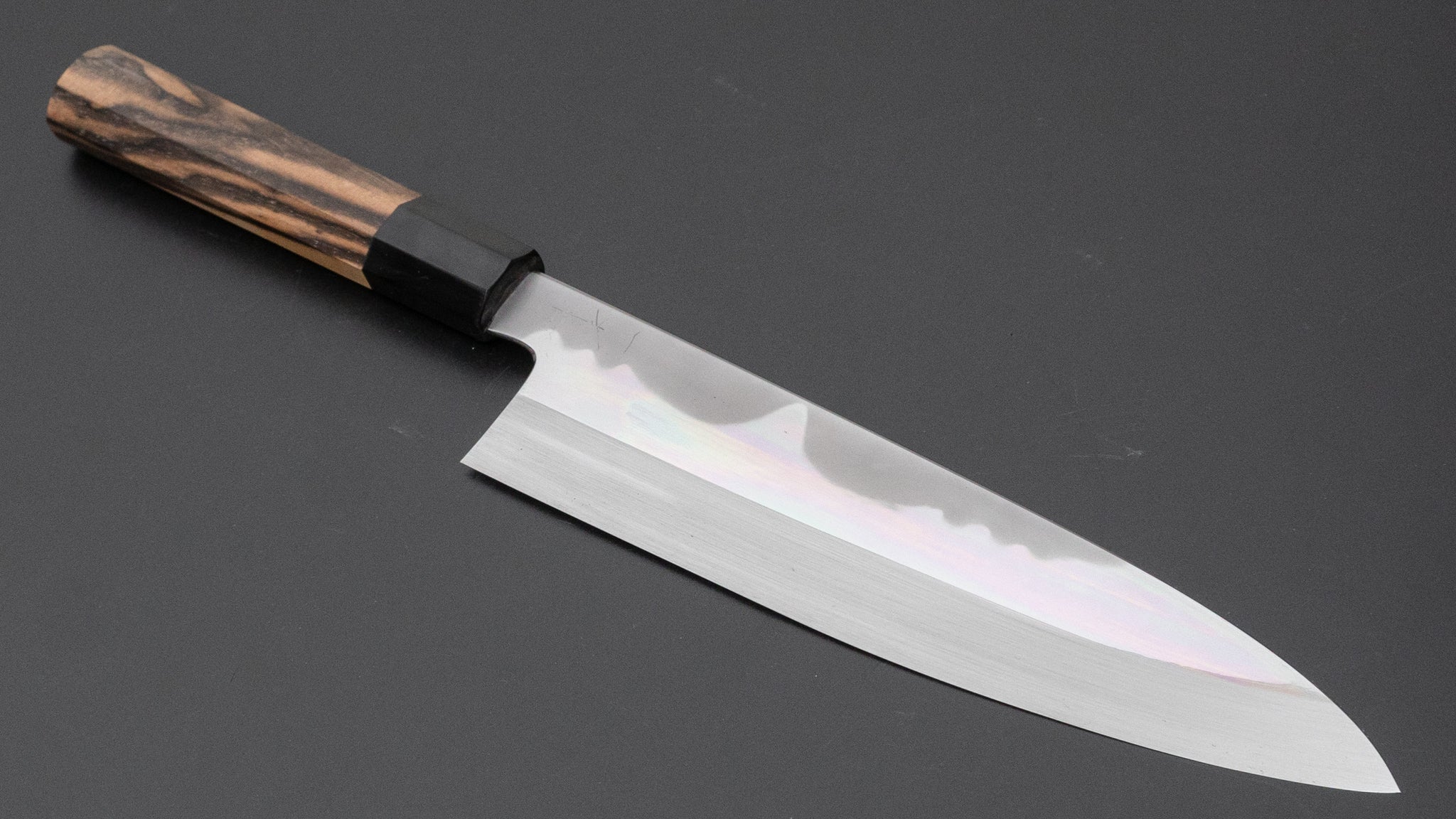 たまひさ Hitohira Togashi Kyuzo White #1 Fuji Hakumon Mizu Honyaki Gyuto