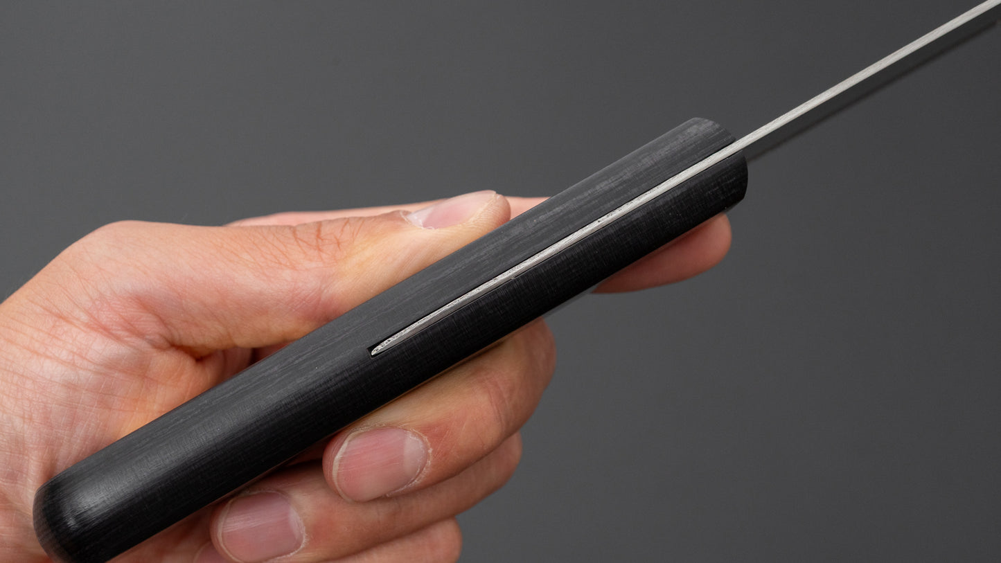 Hitohira DP Damascus Santoku 165mm Pakka Handle