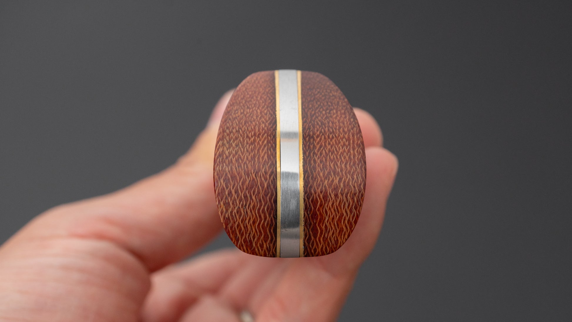 Seino Shikari Blue #2 Honyaki Fixed Blade Canvas Micarta Handle (#004)