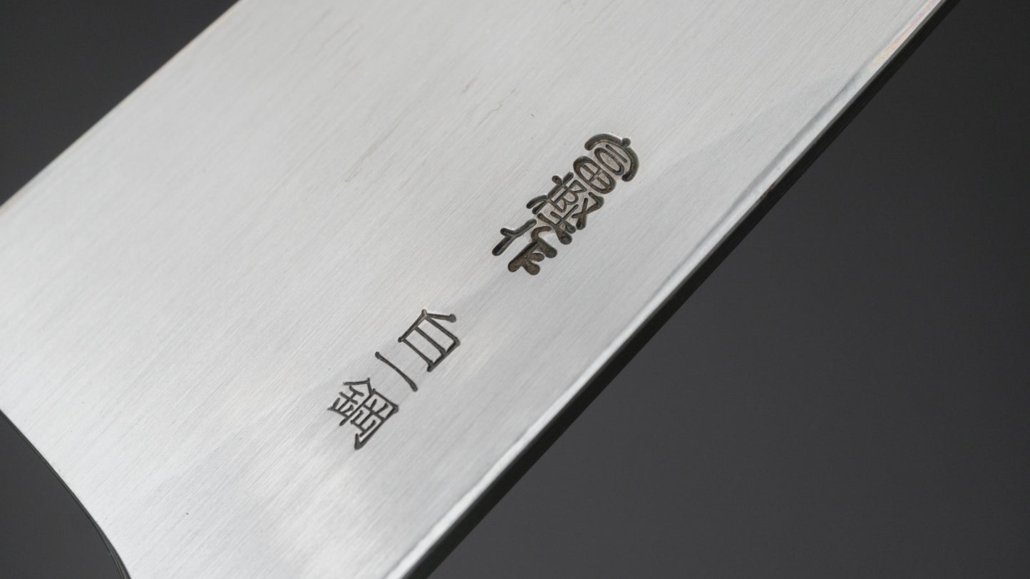 Hitohira Togashi White #1 Tachi Deba 165mm Ho Wood Handle (Saya) - HITOHIRA