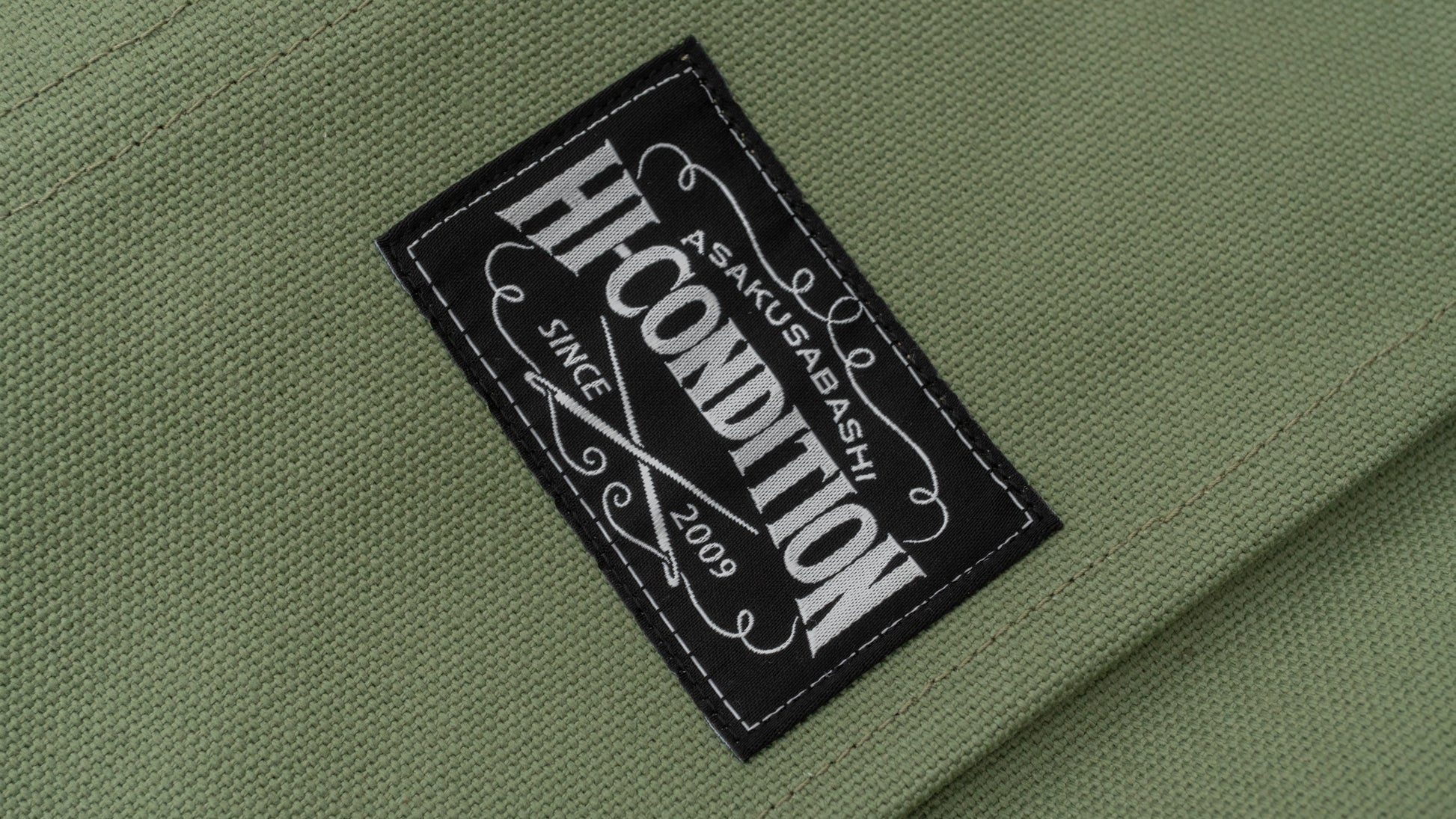 HI-CONDITION Hanpu Canvas 6 Pockets Knife Roll Dusty Green - HITOHIRA