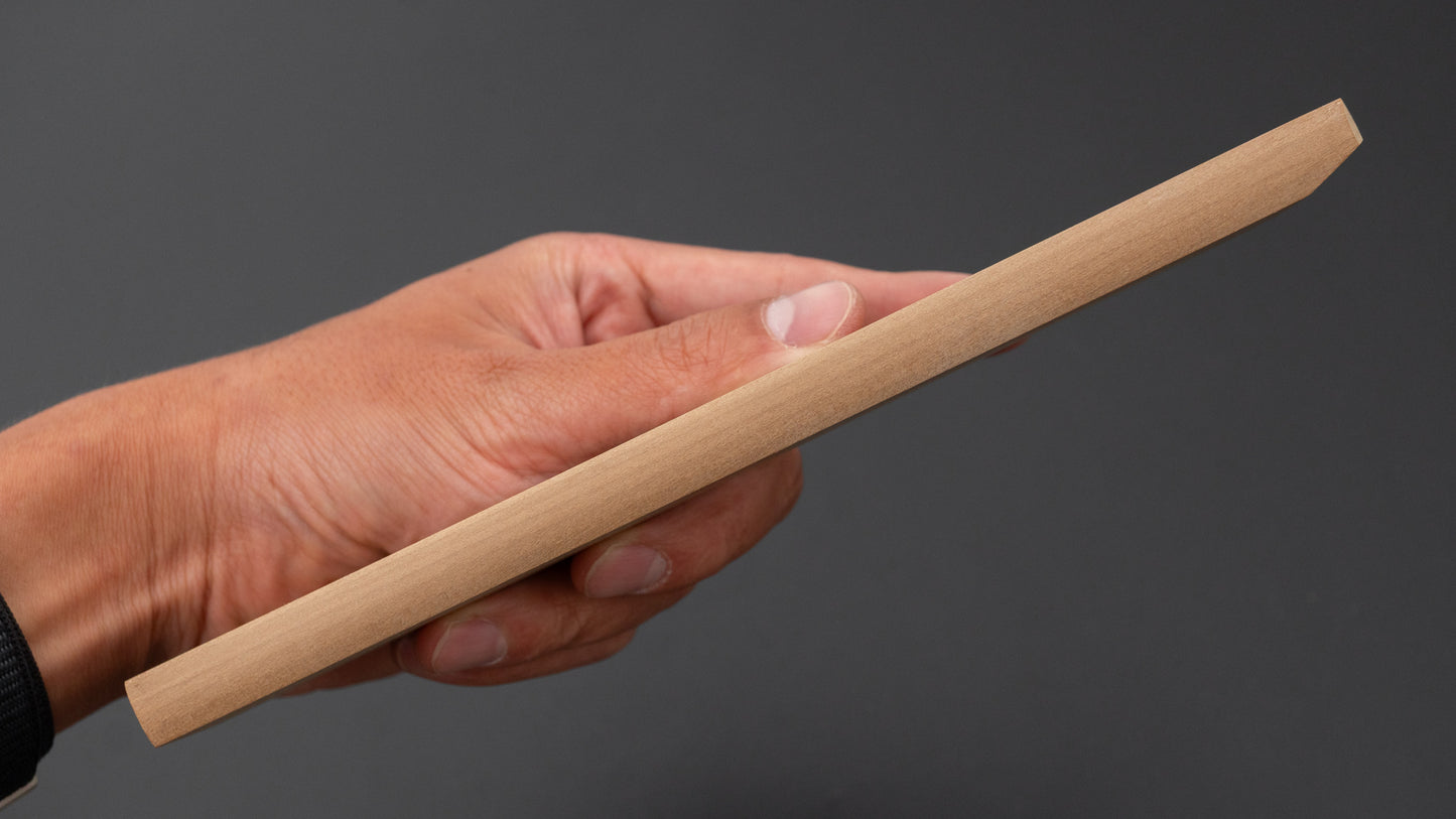 Hitohira Mumei Ho Wood Saya Usuba 180mm