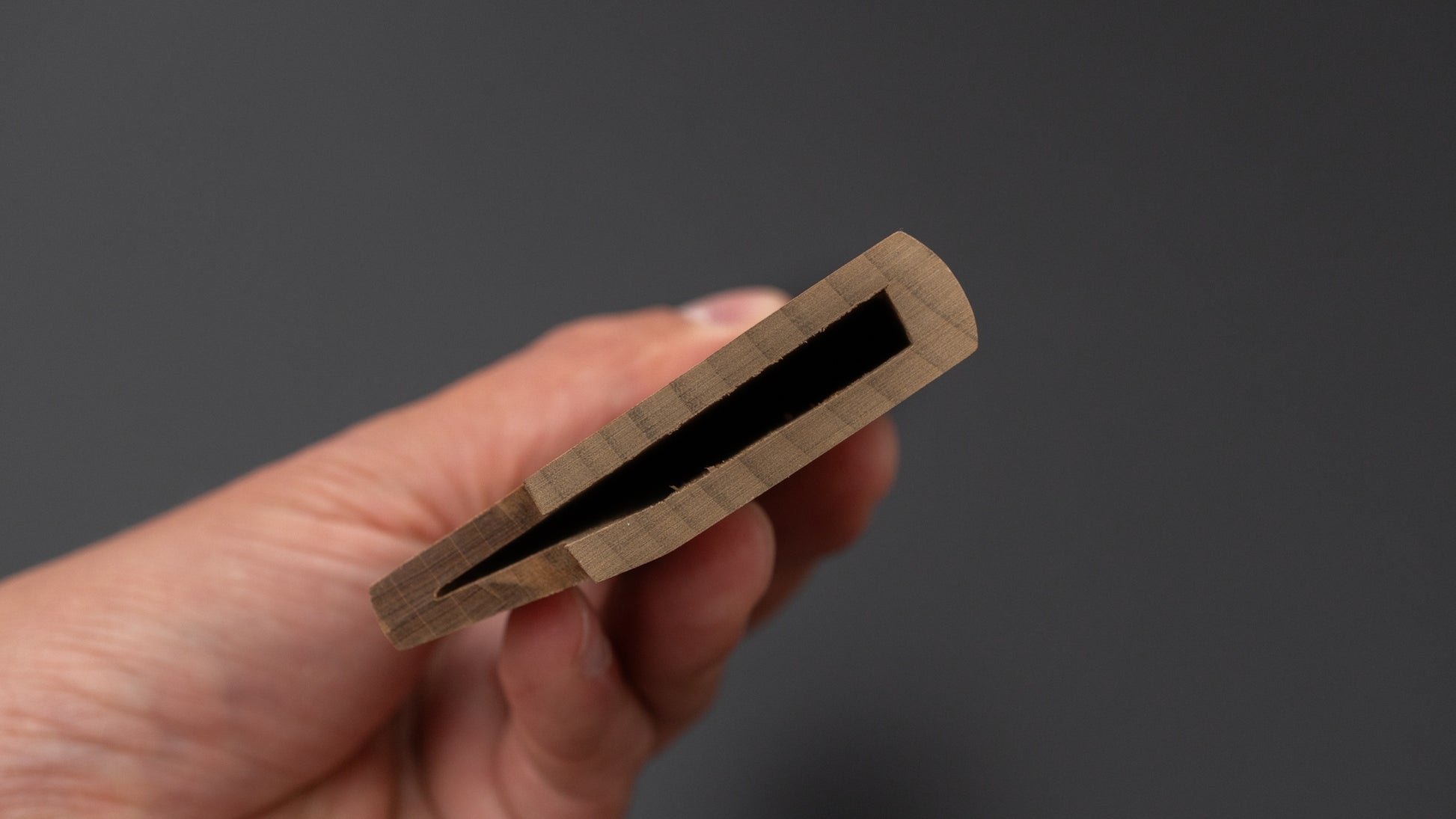 Hitohira Mumei Ho Wood Saya Usuba 195mm