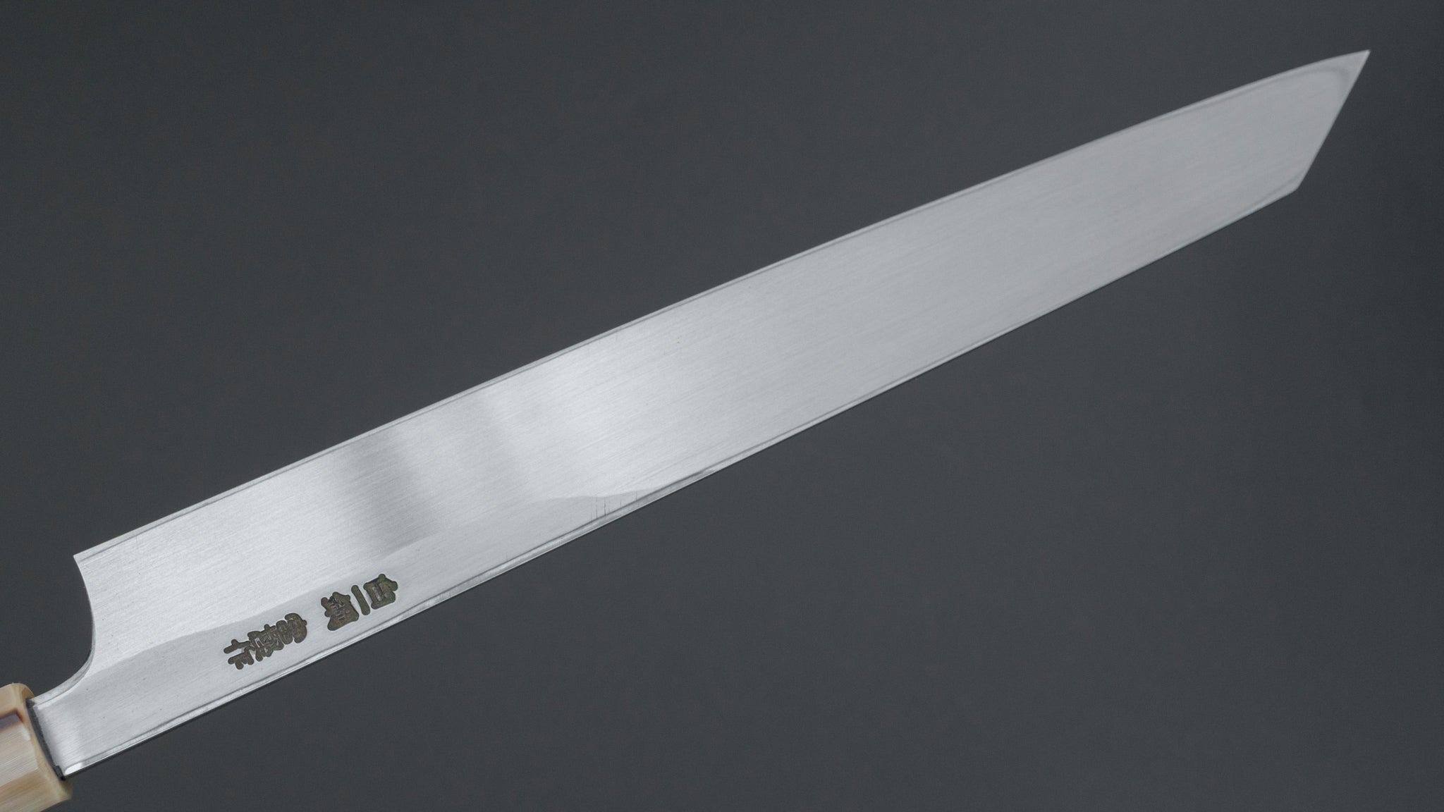 Hitohira Togashi White #1 Tachi Kiritsuke Yanagiba 270mm Ebony