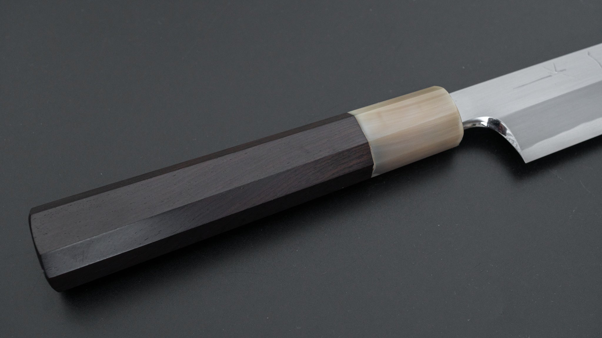 Hitohira Togashi White #1 Tachi Kiritsuke Yanagiba 270mm Ebony
