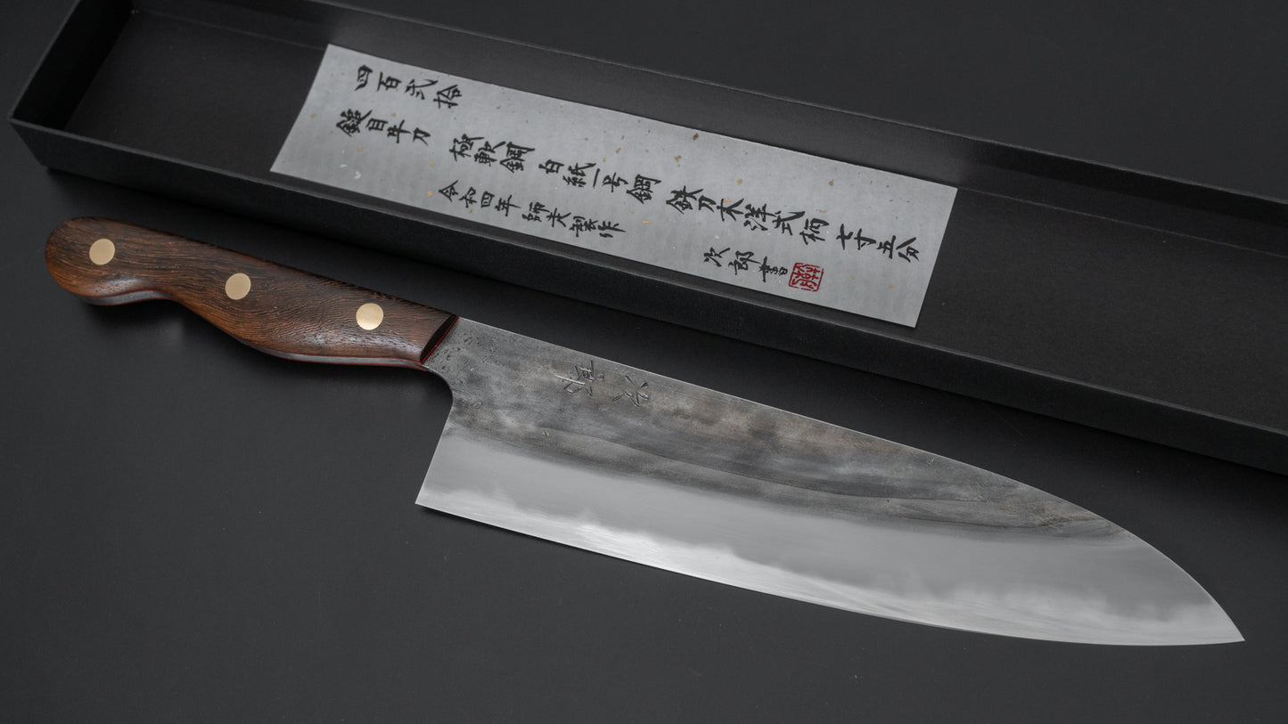 Jiro Tsuchime Yo Gyuto 225mm Tagayasan Handle (#420) - HITOHIRA