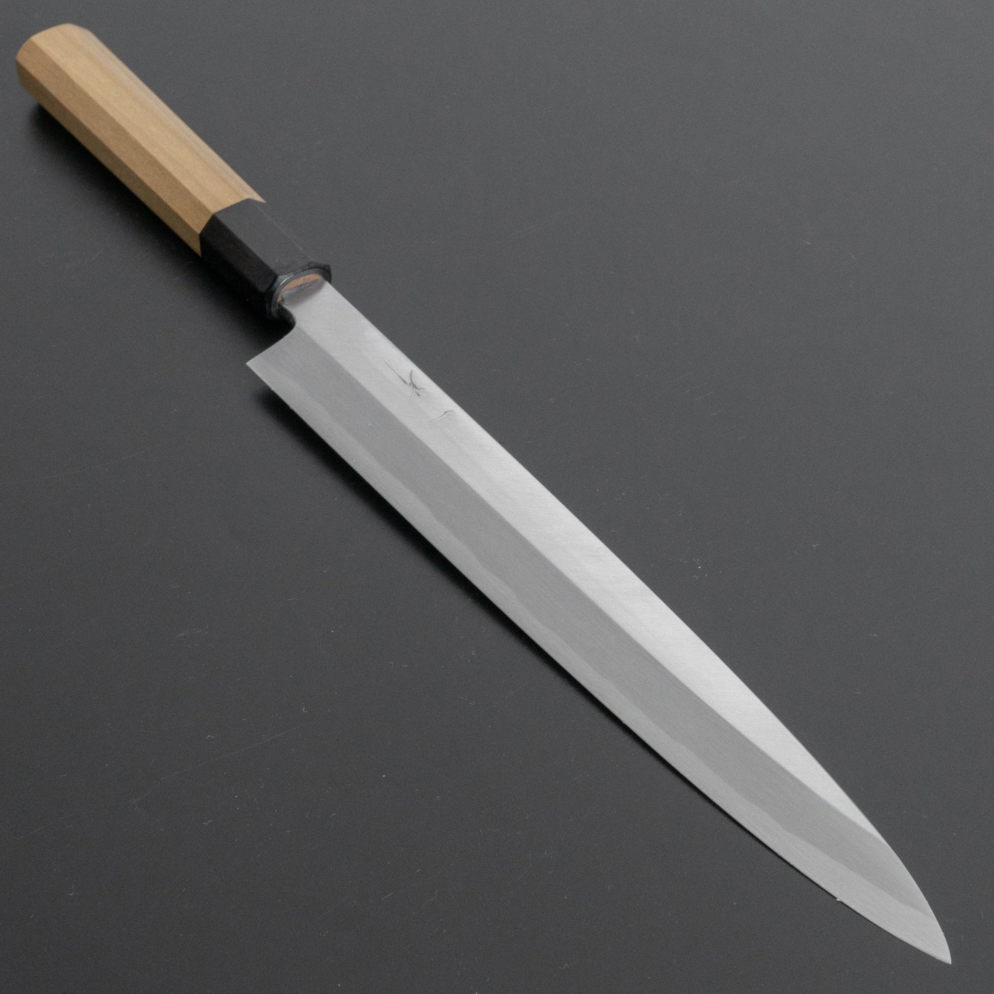 Hitohira Kikuchiyo Manzo White #3 Yanagiba 240mm Ho Wood Handle (Saya) - HITOHIRA