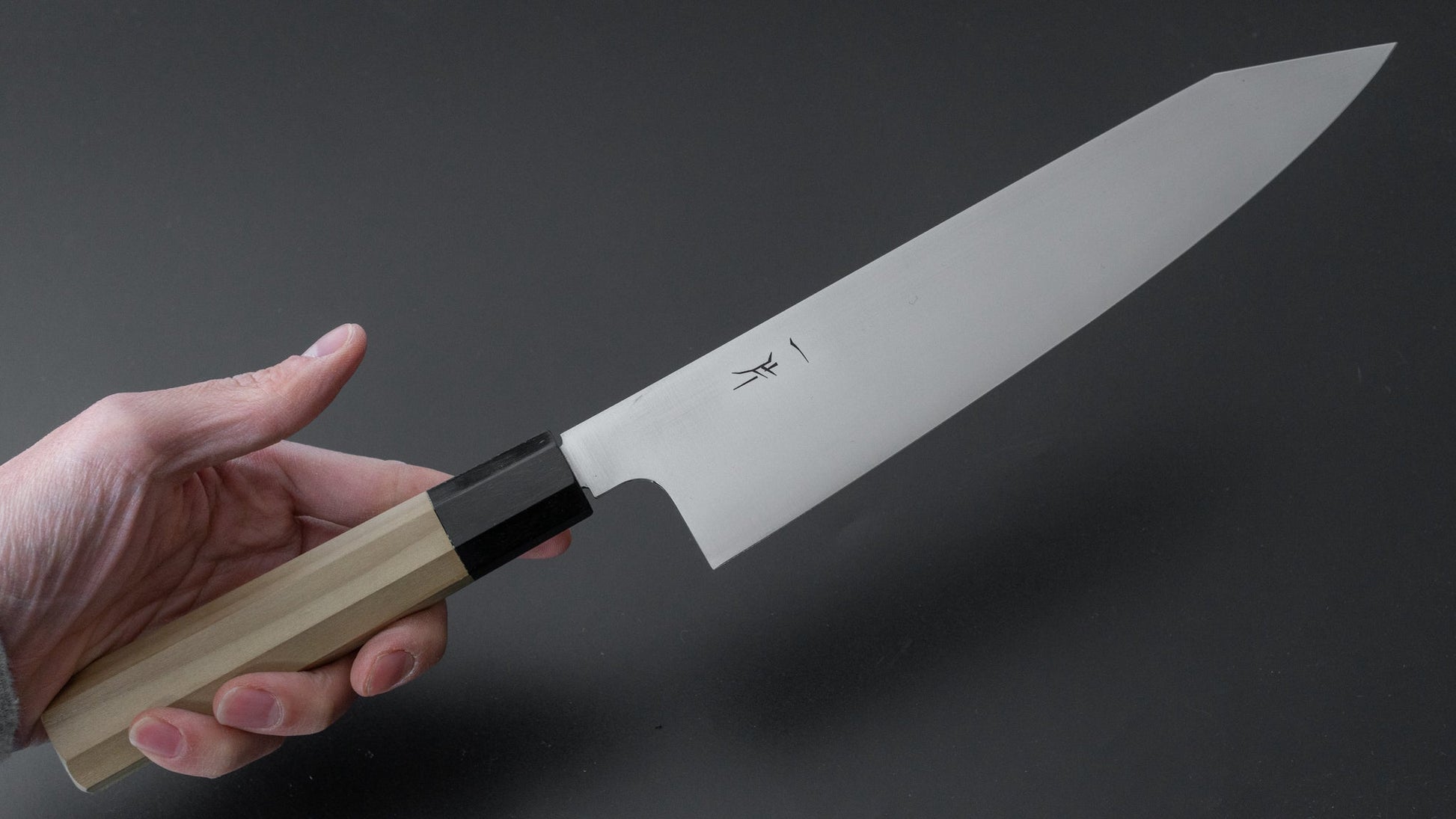 Hitohira FJ VG-10 Kiritsuke Gyuto 240mm Ho Wood Handle (Wa) - HITOHIRA