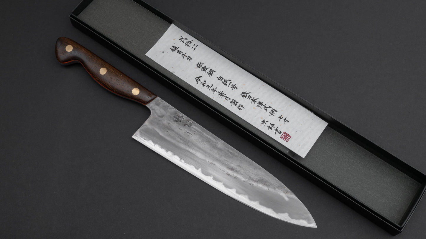 Jiro Tsuchime Yo Gyuto 210mm Tagayasan Handle (#024) | HITOHIRA