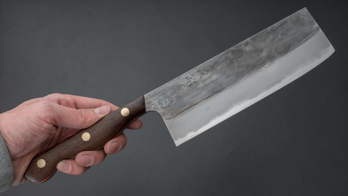 Jiro Tsuchime Yo Nakiri 180mm Tagayasan Handle (#437) - HITOHIRA