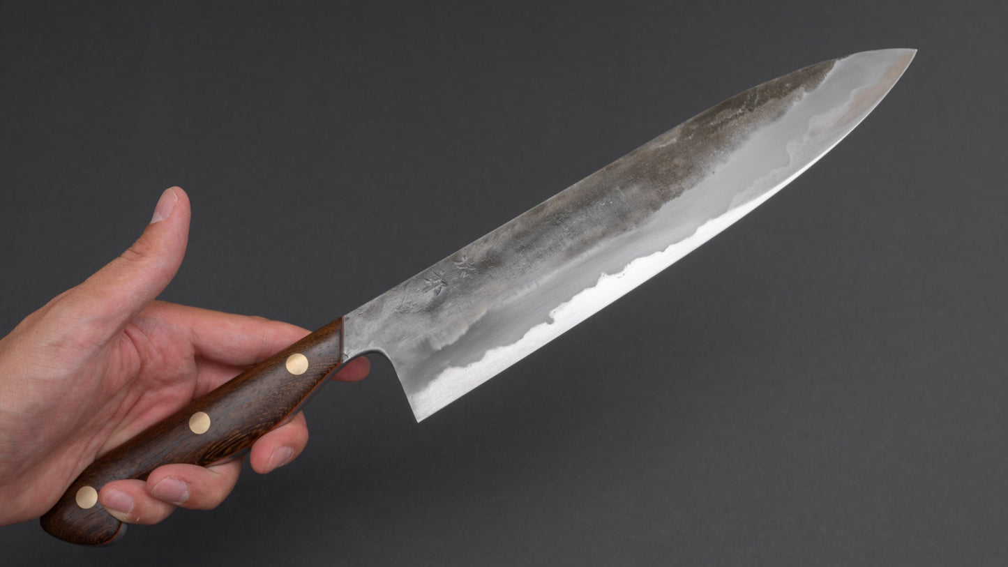 Jiro Tsuchime Yo Gyuto 240mm Tagayasan Handle (#029) | HITOHIRA