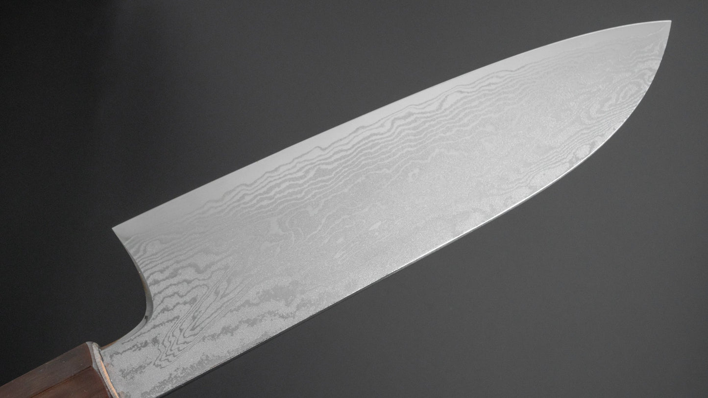 Hitohira Sakura Damascus Santoku Sakura Handle - HITOHIRA