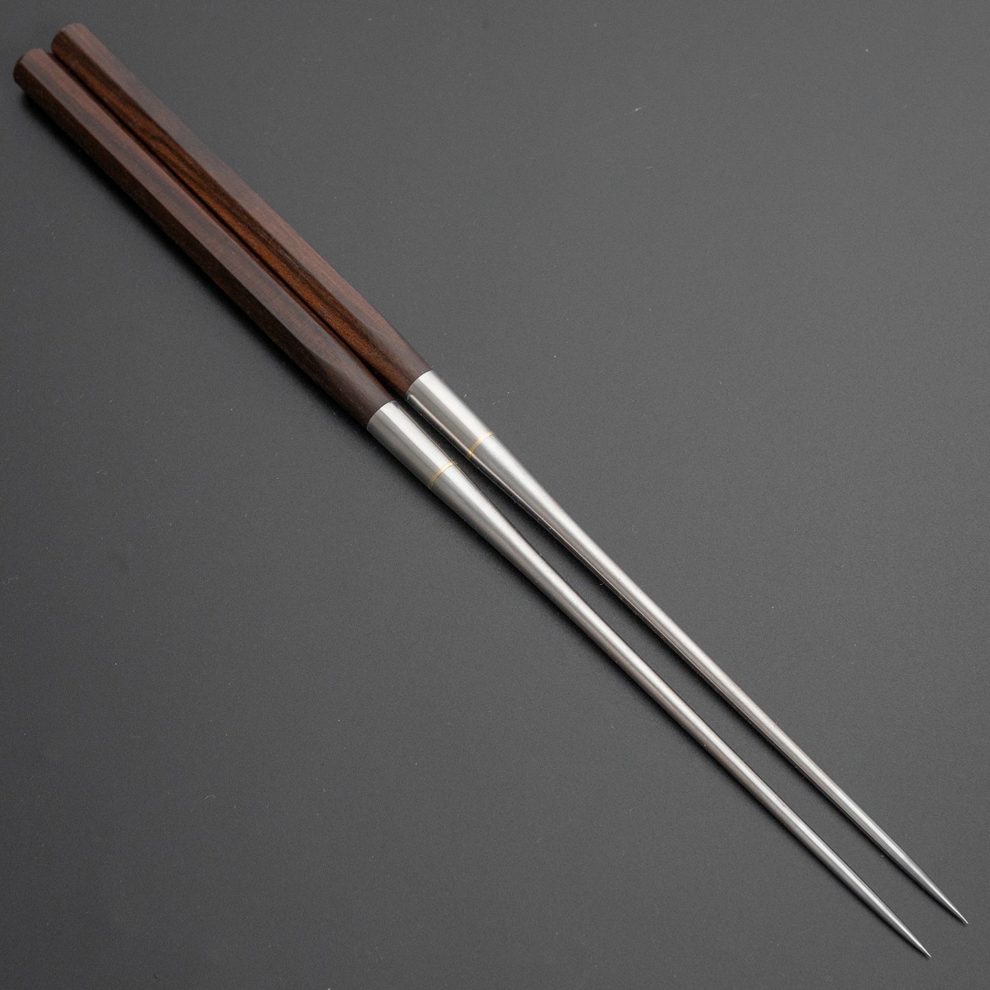 Hitohira Ebony Moribashi Chopstick 135mm Hexagonal - HITOHIRA