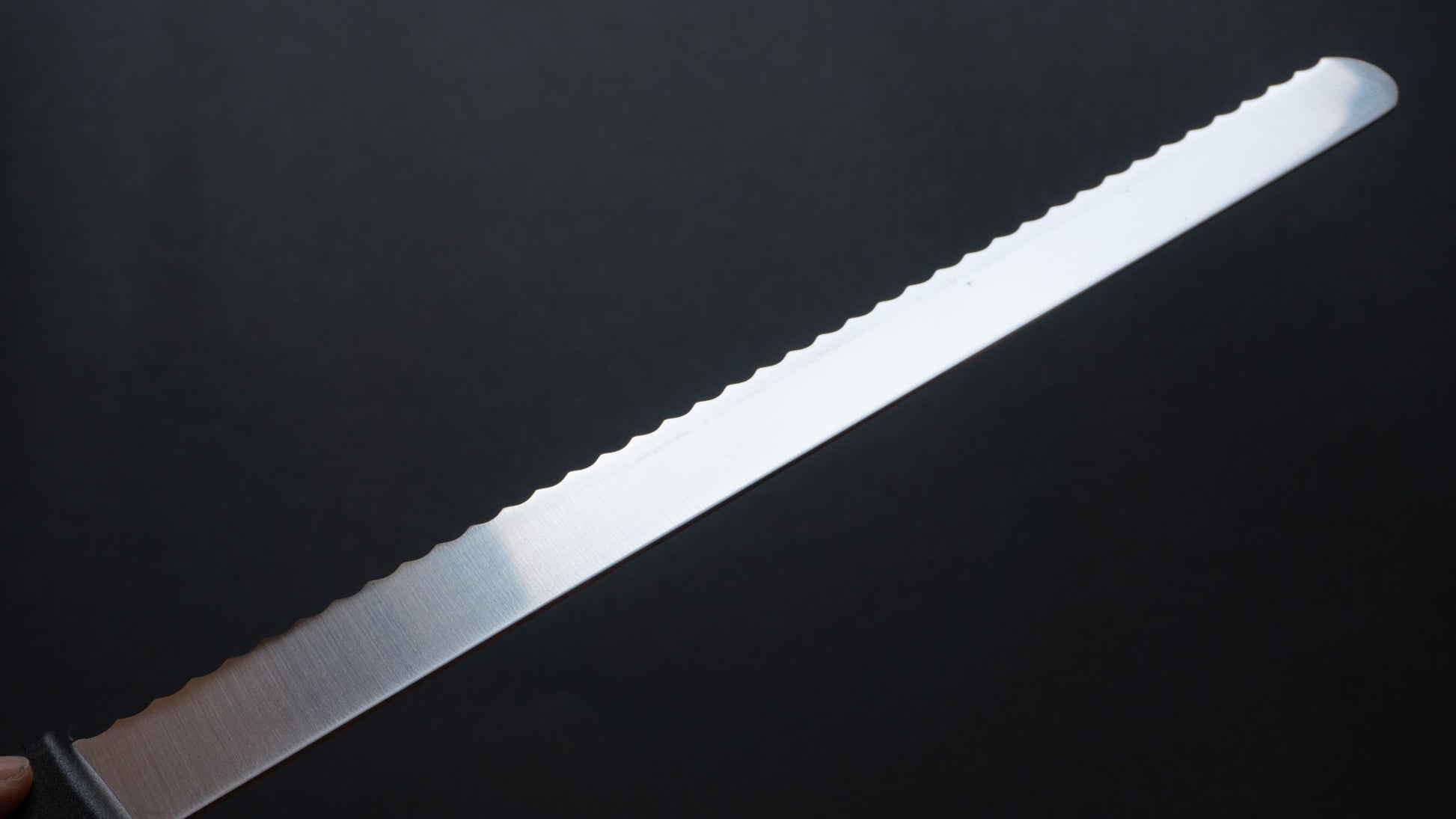 Hitohira Mumei Stainless Bread Knife 300mm Plastic Handle - HITOHIRA