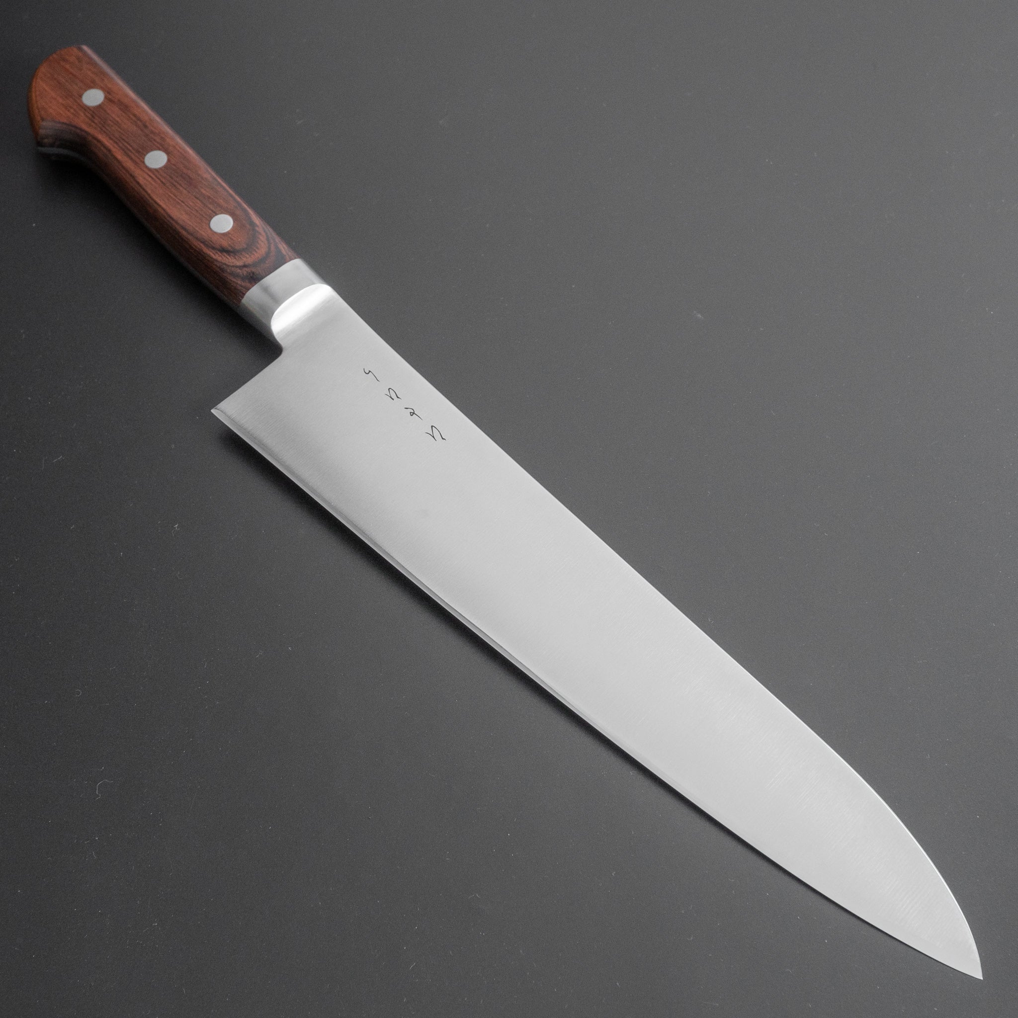 Hitohira KH Stainless Gyuto 270mm Imitation Mahogany Handle