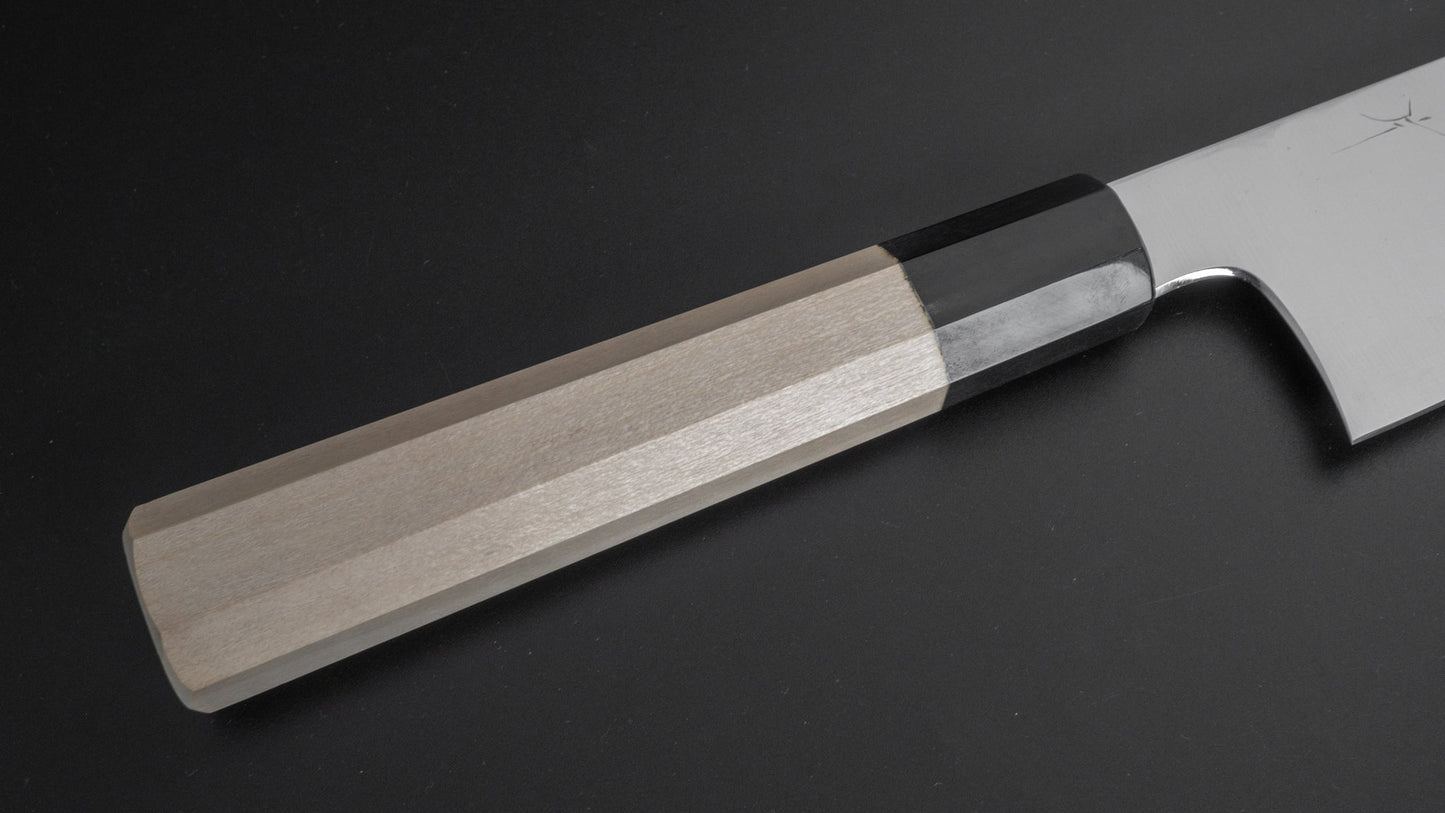 Hitohira SKR Stainless Gyuto 240mm Ho Wood Handle - HITOHIRA