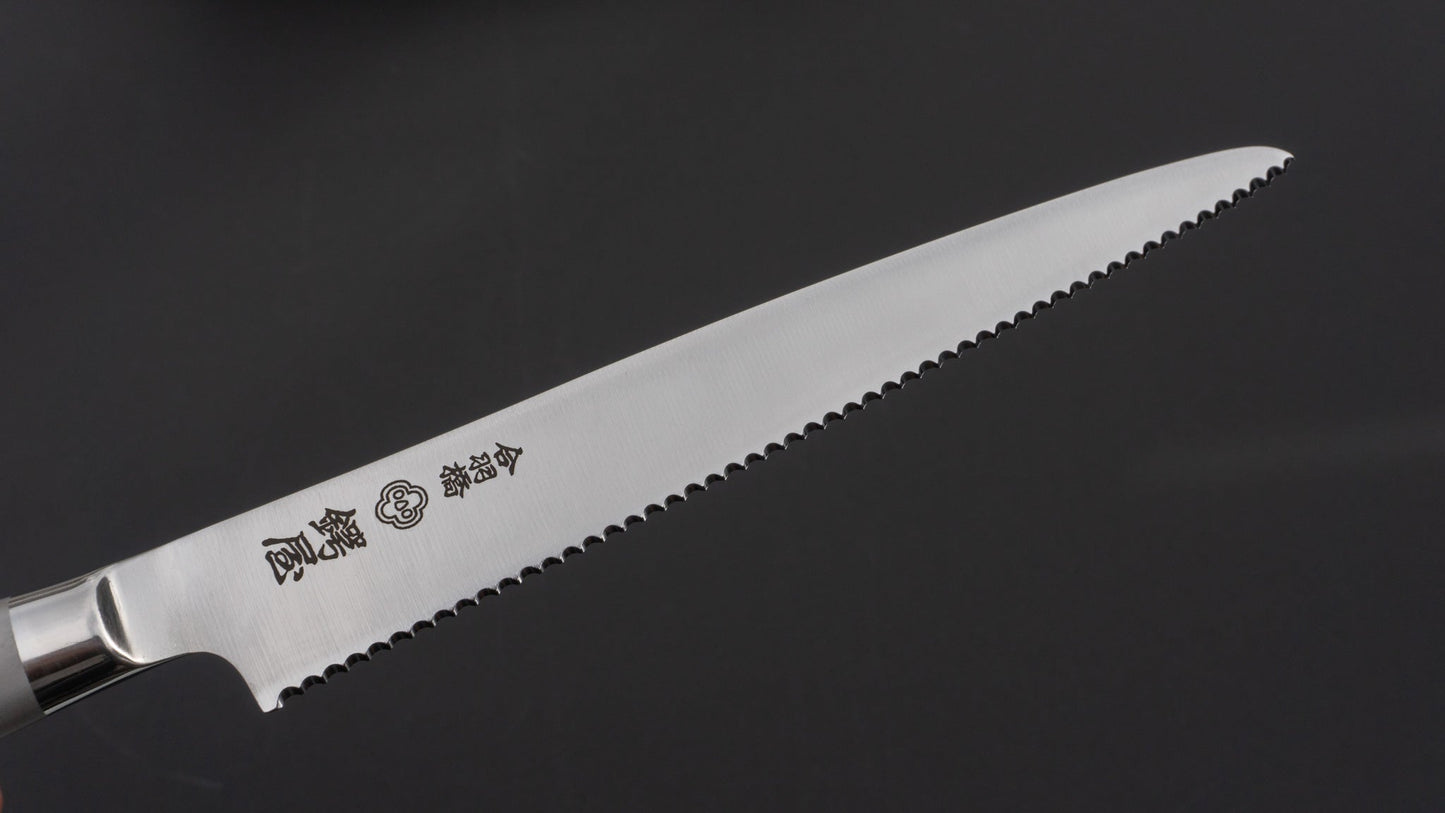 Tsubaya Bread Knife 210mm Stainless Handle - HITOHIRA
