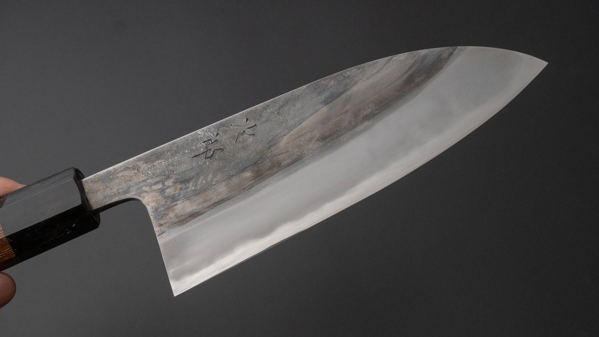 Jiro Tsuchime Wa Santoku 165mm Taihei Tagayasan Handle (#450) - HITOHIRA