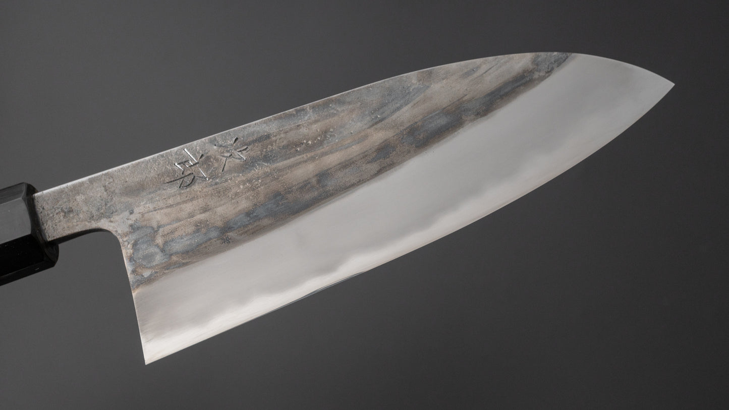 Jiro Tsuchime Wa Santoku 165mm Taihei Tagayasan Handle (#451) - HITOHIRA