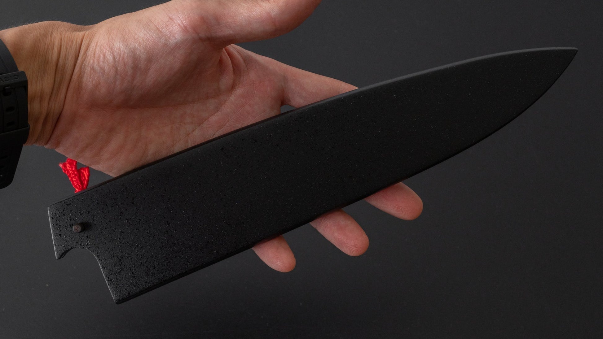 Hitohira MIT Black Coated Saya Gyuto 210mm (Magnetic) | HITOHIRA