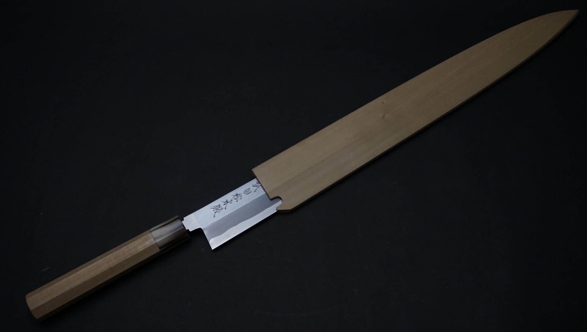 Handmade Chinese chef's Knife TAKEDA HAMONO - Super blue steel - 19