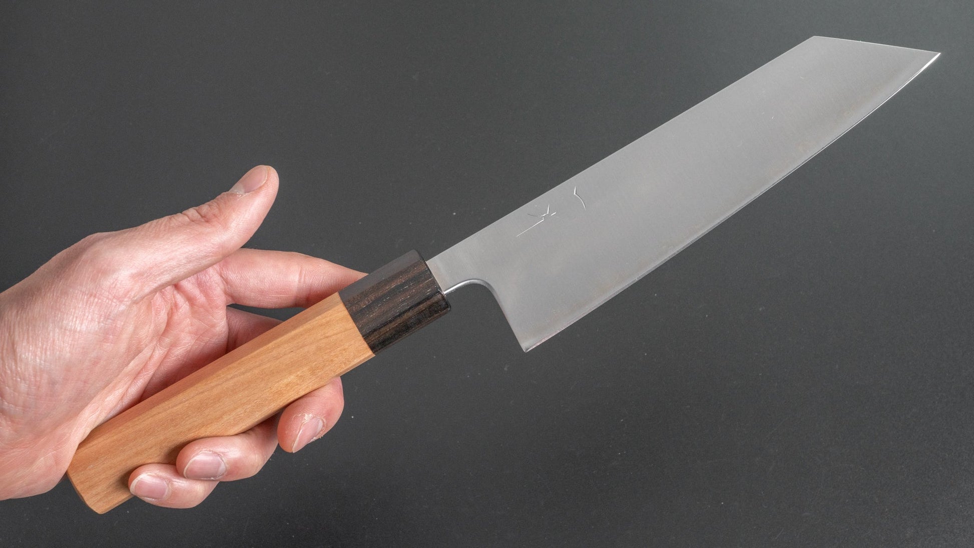 Hitohira Futana SB Migaki Bunka 170mm Cherry Wood Handle - HITOHIRA