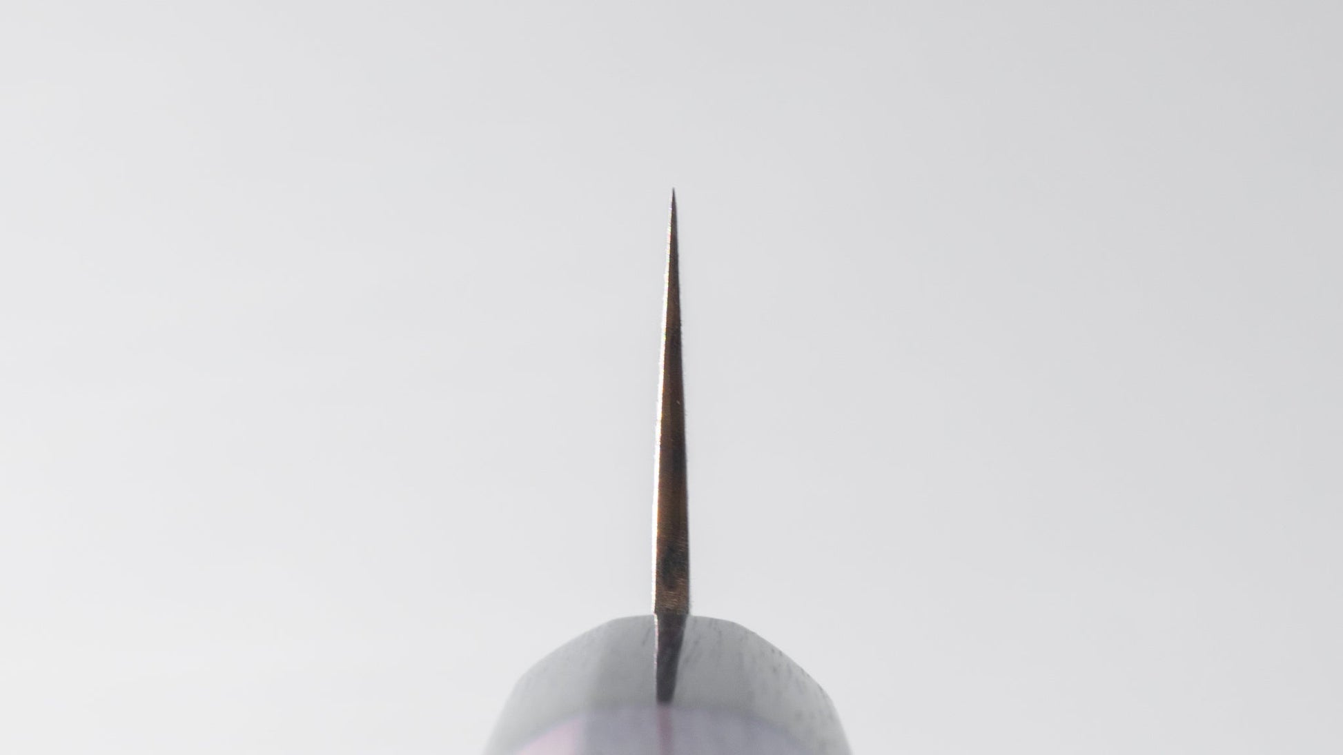 Hitohira HG Tsuchime Damascus Black Gyuto 180mm Cherry Wood Handle (Discounted/ Saya) | HITOHIRA