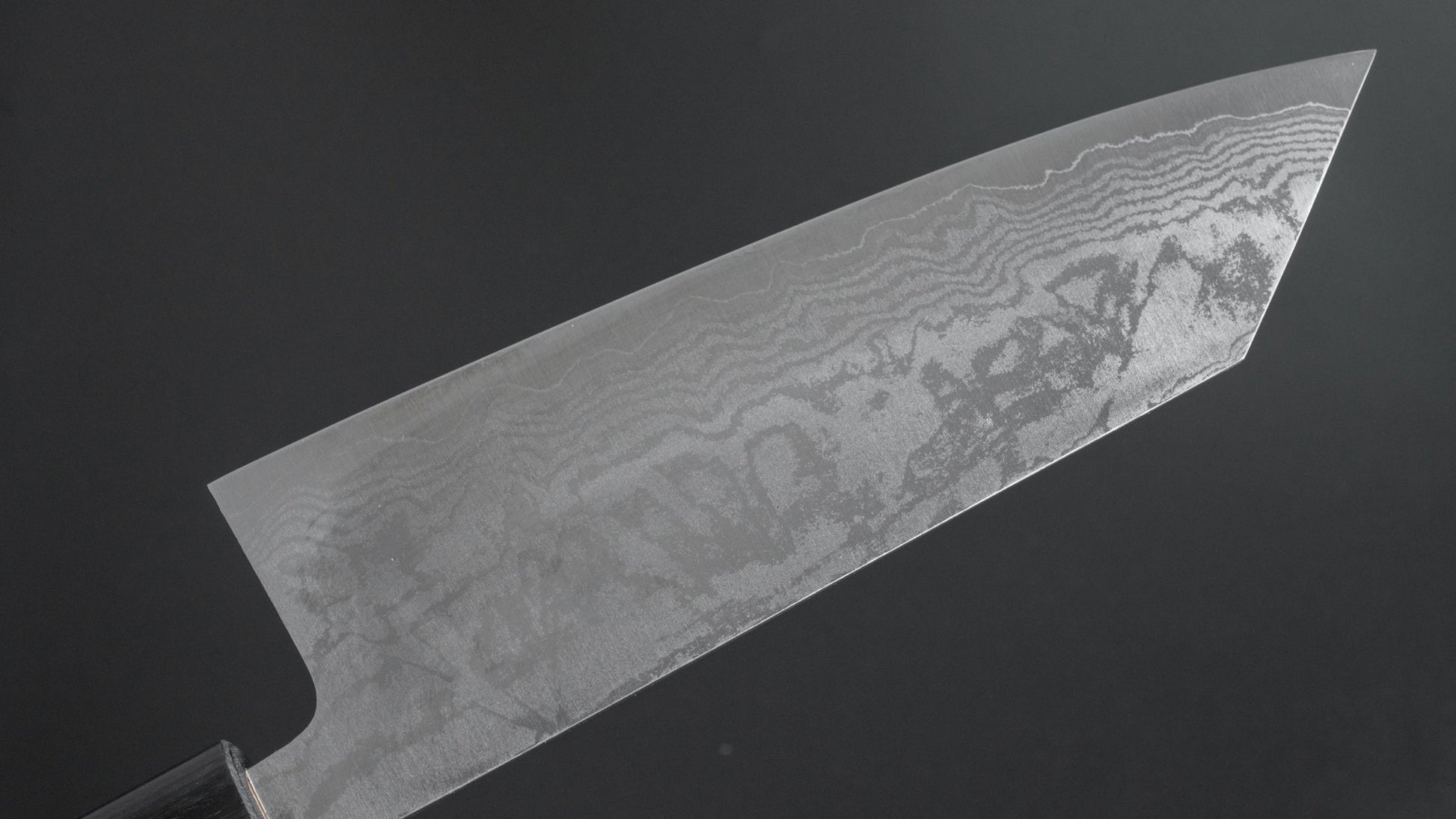 Hitohira Setsu Forged VG-10 Damascus Bunka 170mm Rosewood Handle - HITOHIRA