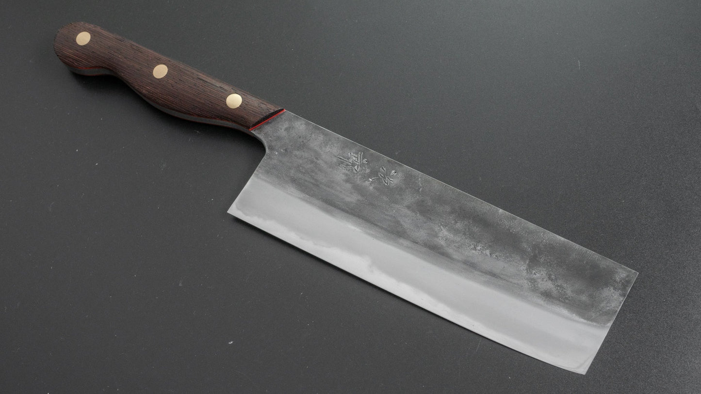 Jiro Tsuchime Yo Nakiri 180mm Tagayasan Handle (#234) - HITOHIRA