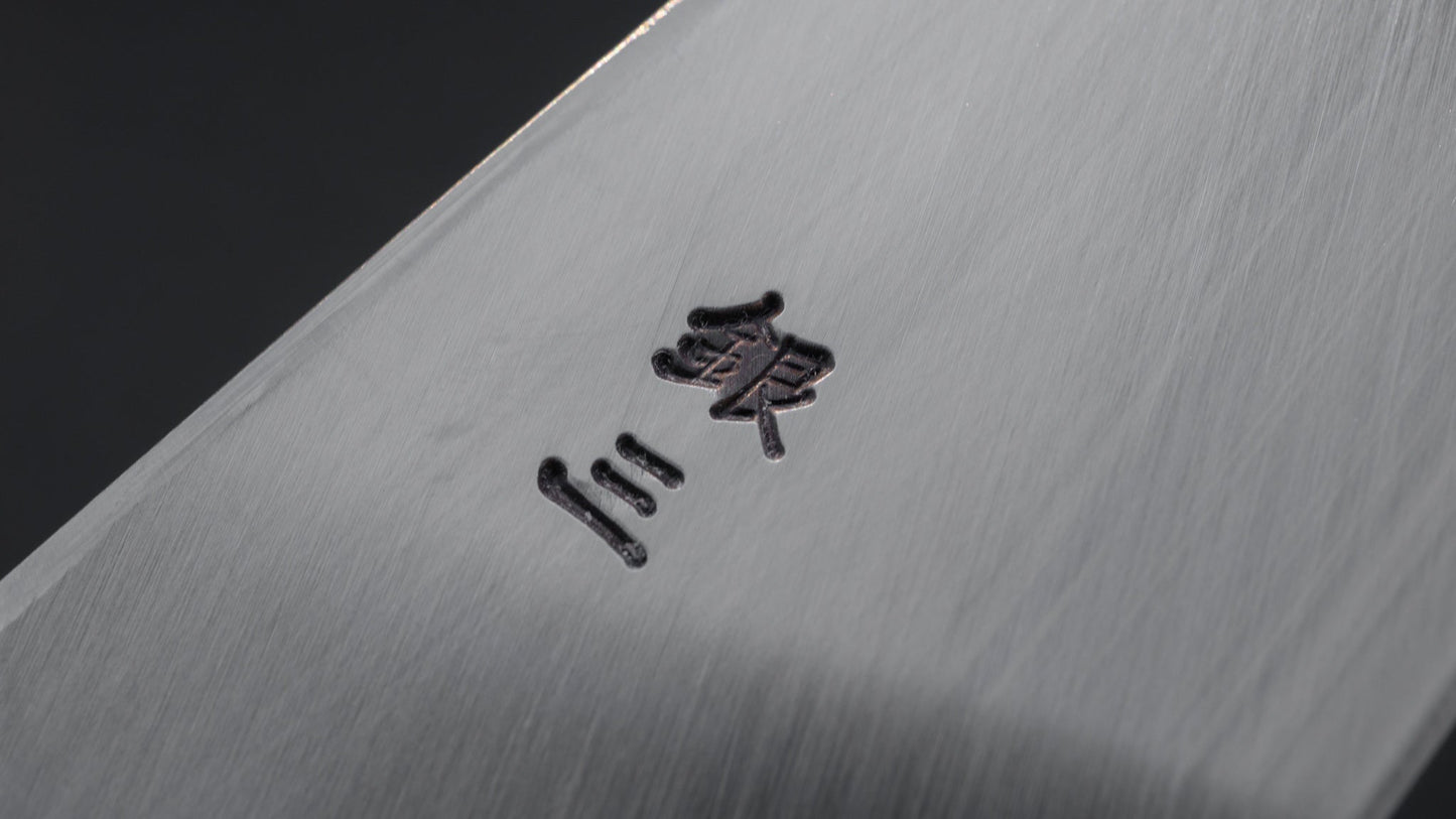 Hitohira Silver #3 Left-Handed Deba 135mm Ho Wood Handle (Limitedly Discounted) | HITOHIRA