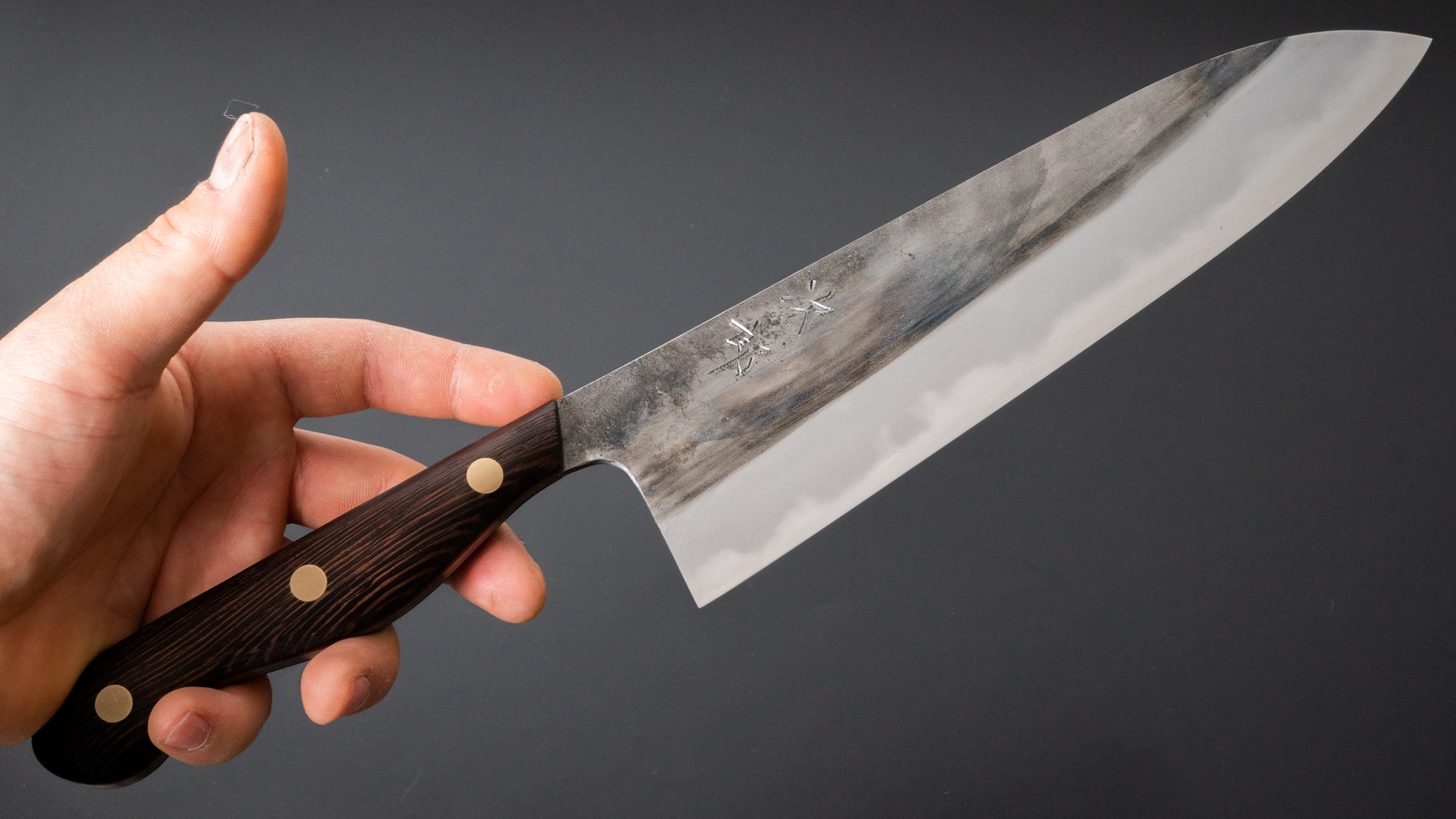 Jiro Tsuchime Yo Gyuto 225mm Tagayasan Handle (#345) - HITOHIRA